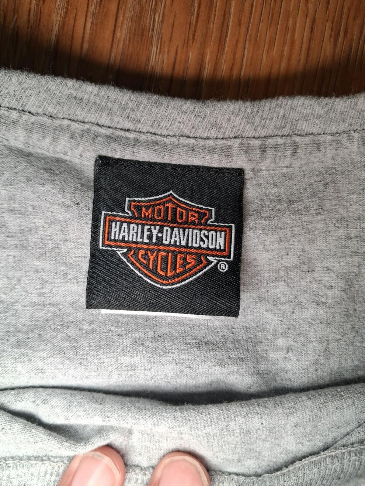 Harley Davidson Harley Davidson T Shirt XL Gray Cotton Rocky Mountain HOG Size US XL / EU 56 / 4 - 2 Thumbnail