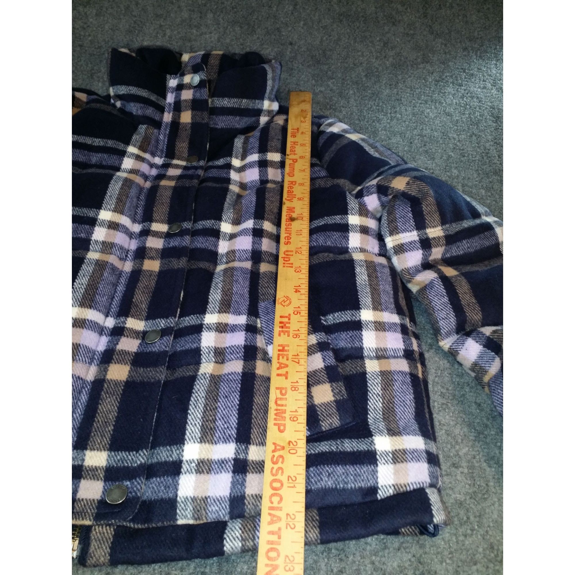 Hollister Hollister Puffer Collection Coat Women Sz S Plaid Button Ful Size S / US 4 / IT 40 - 3 Thumbnail