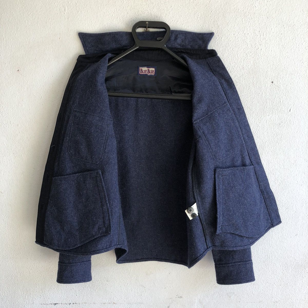 Blue Blue Japan BLUE BLUE button up wool shirt Size S / US 4 / IT 40 - 5 Thumbnail