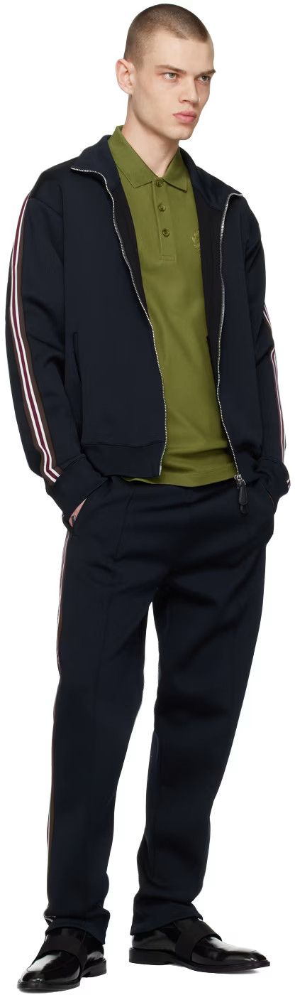 Burberry o1w1db10824 Stripe Sweatpants & Jogger in Navy Size US 34 / EU 50 - 4 Thumbnail