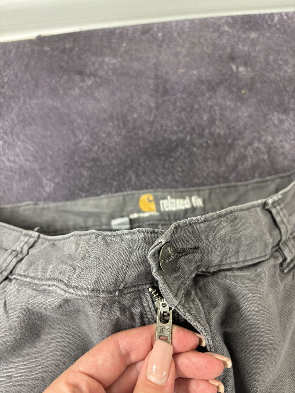 Carhartt Vintage Carhartt Painted Work USA Hype Baggy Pants Jeans Size US 38 / EU 54 - 16 Thumbnail