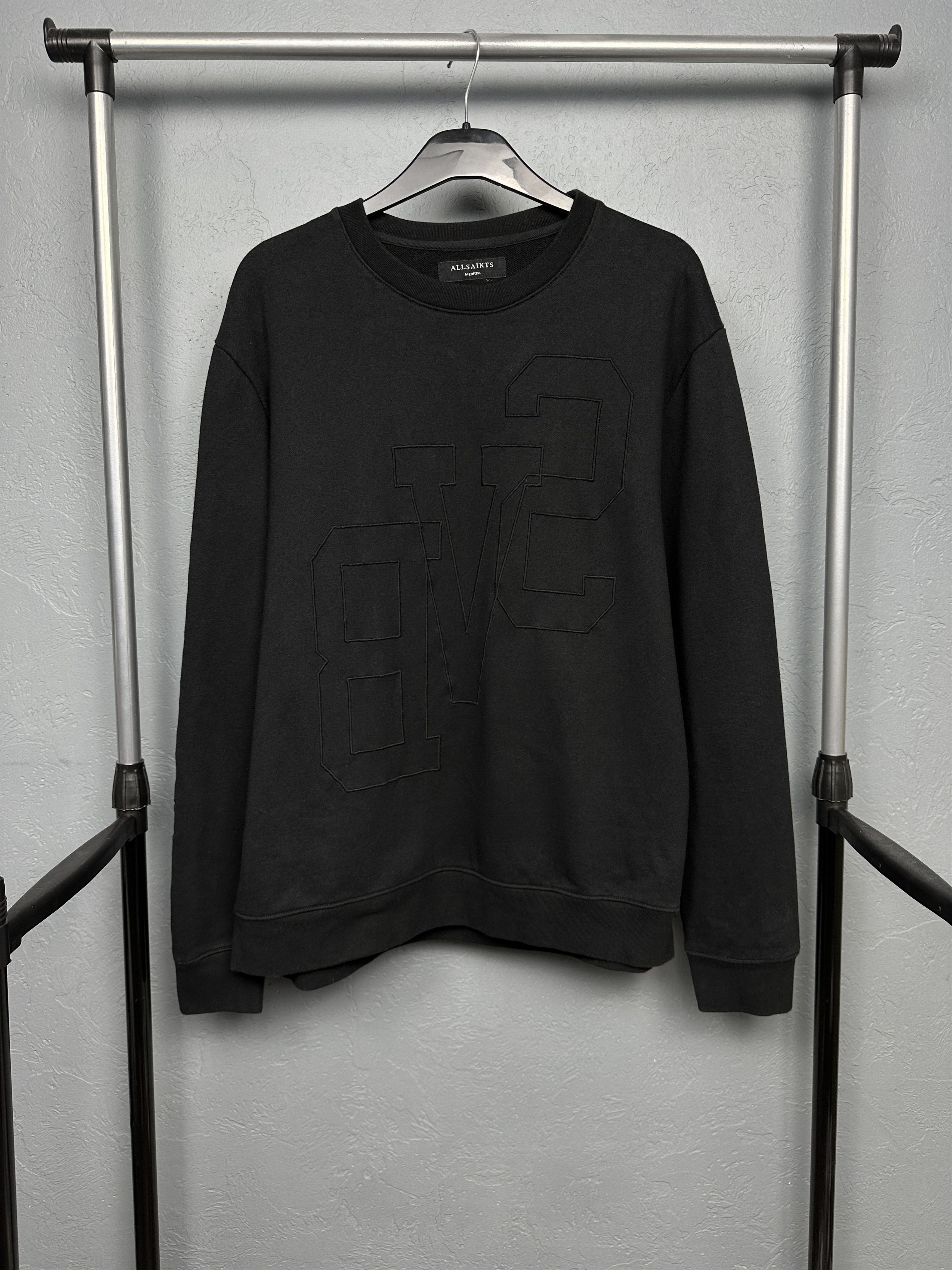 Allsaints Allsaints Mens SVB Crew Neck Sweatshirt Size US M / EU 48-50 / 2 - 1 Thumbnail
