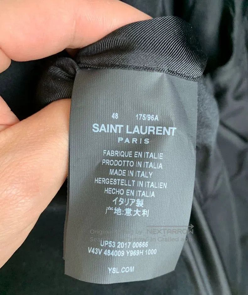 Saint Laurent Paris Saint Laurent 17FW Court Jacket 48. Size US M / EU 48-50 / 2 - 8 Thumbnail