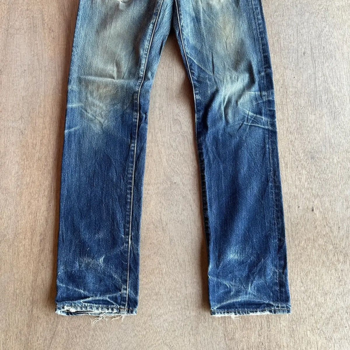 Japanese Brand W31 L32 🔥 DISTRESSED DENIM VINTAGE STOOGE&CO. JEANS PANTS Size US 31 - 7 Thumbnail