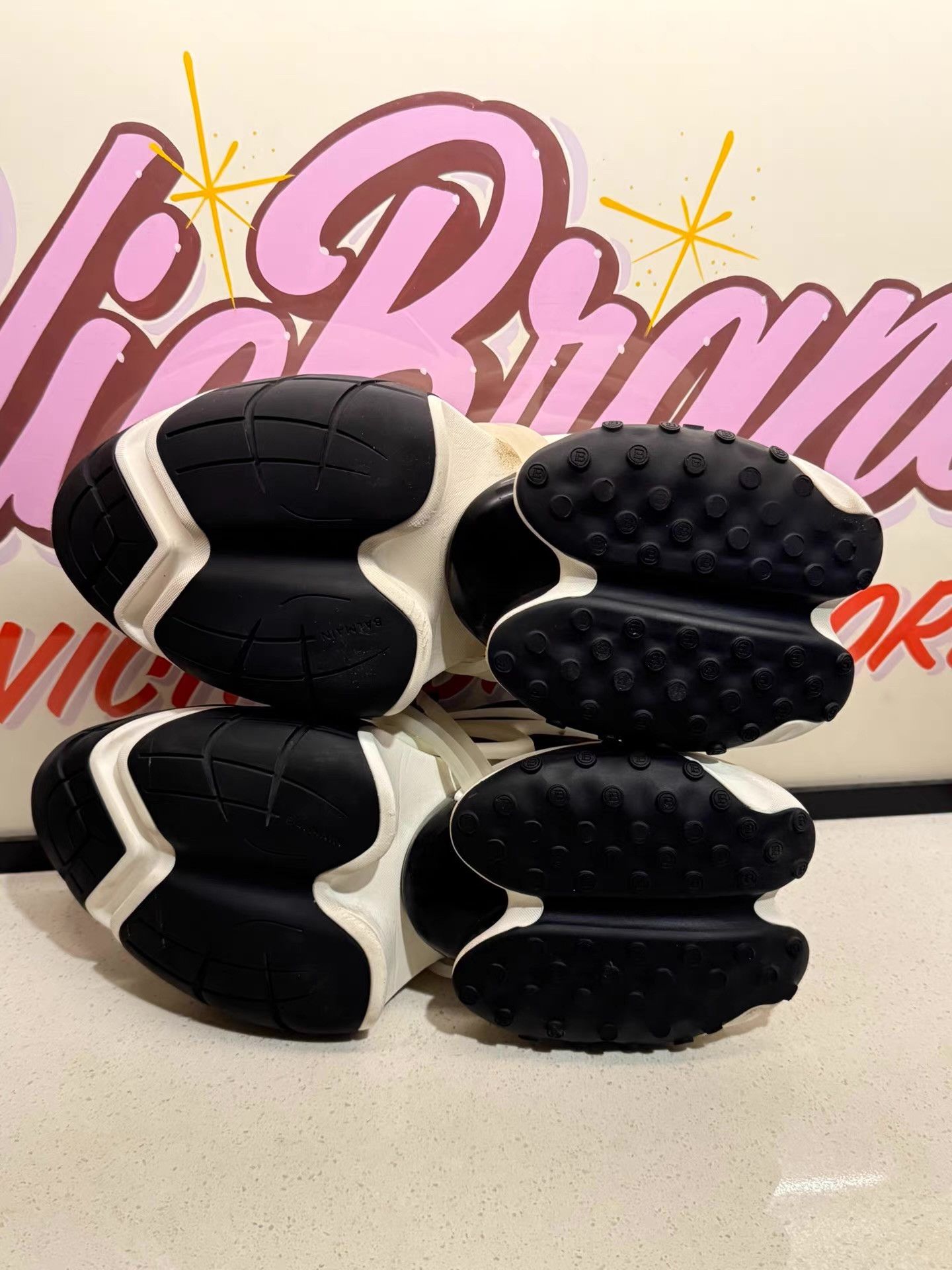 Other BALMAIN Unicorn leather low-top casual sneakers, Ｑ20 Size US 9.5 / EU 42-43 - 4 Thumbnail