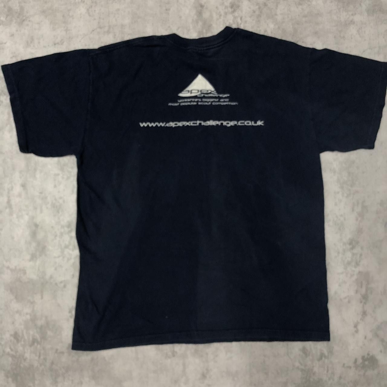 Gildan Apex Challenge 2004 black cotton t-shirt tshirt #retro Size US L / EU 52-54 / 3 - 4 Thumbnail