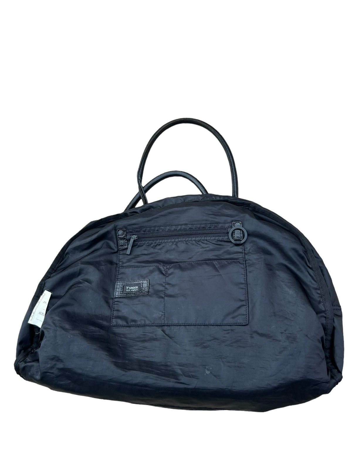 Yohji Yamamoto Vintage 2000s Yohji Yamamoto Y’saccs Huge Handle Bag Size ONE SIZE - 20 Thumbnail