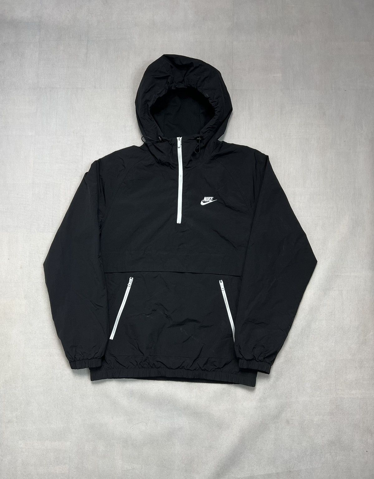 Nike Jacket Nike Anorak black small logo Size US S / EU 44-46 / 1 - 1 Thumbnail