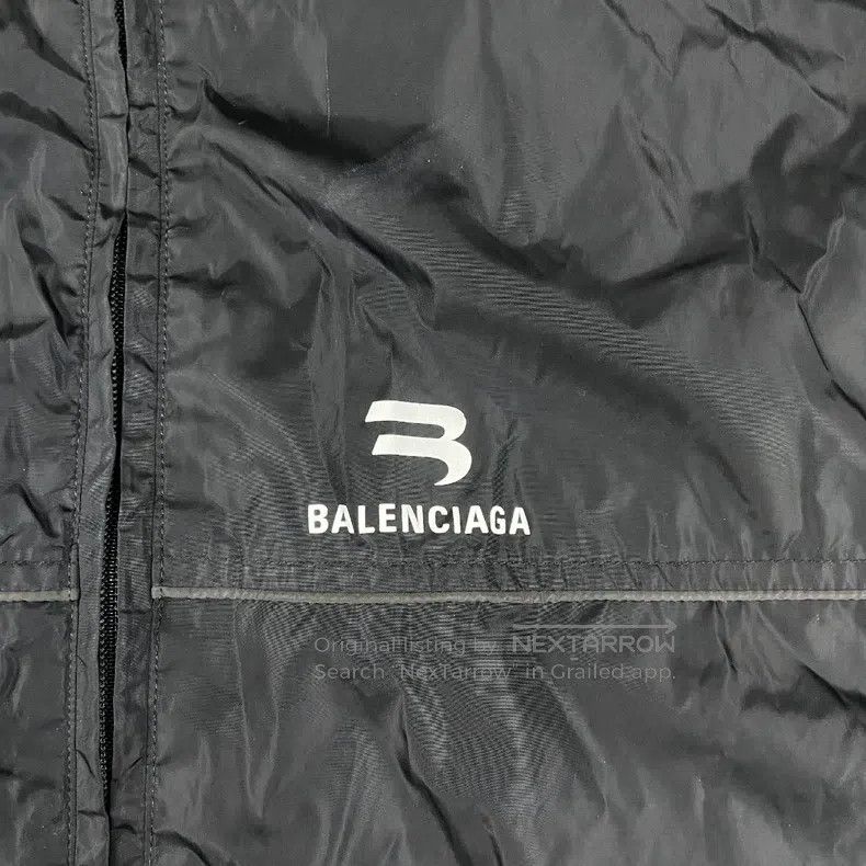 Balenciaga Double Zip Hooded Windbreaker Jacket