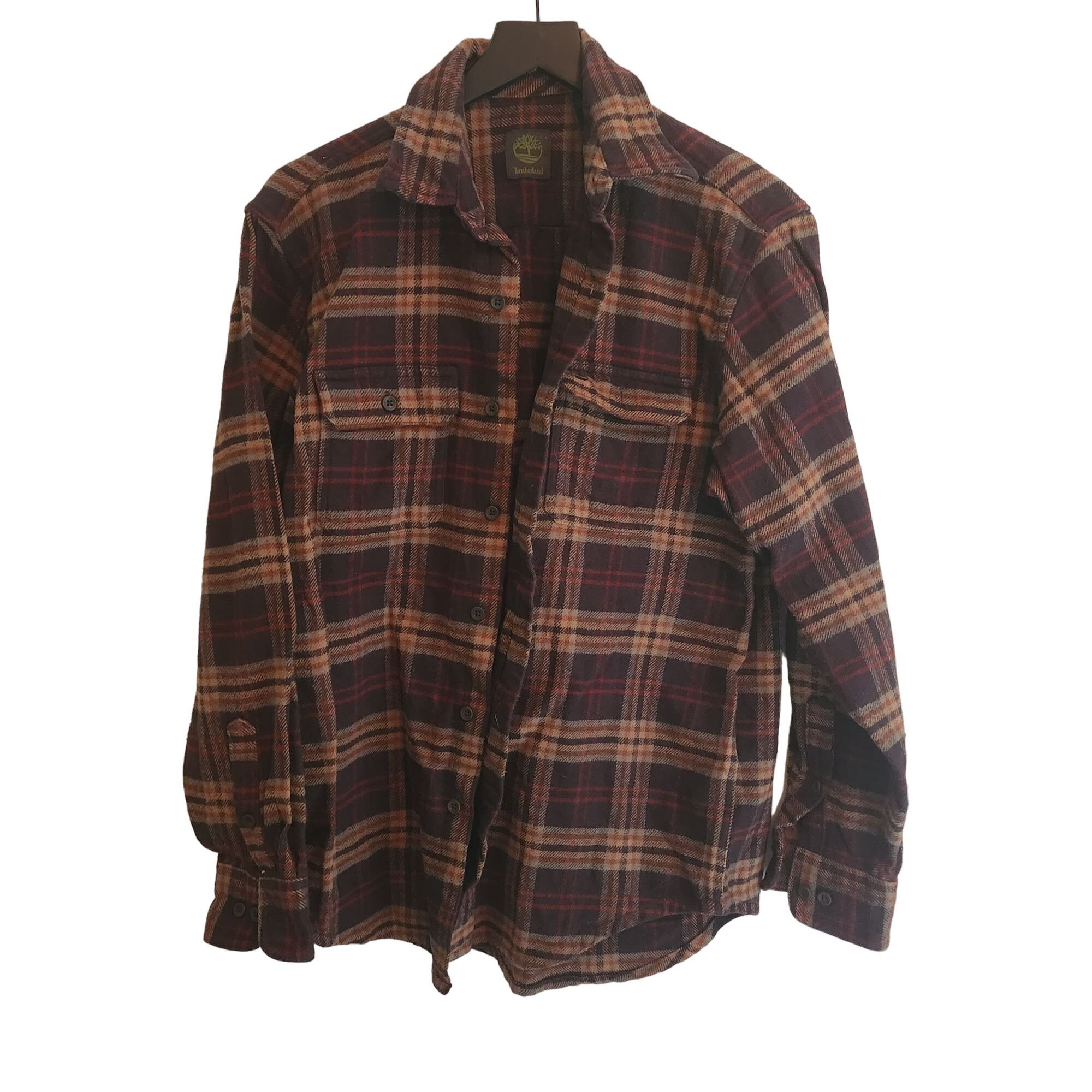 Timberland Timberland Mens Heavy Flannel Shirt / Shacket size Medium Size US M / EU 48-50 / 2 - 1 Thumbnail