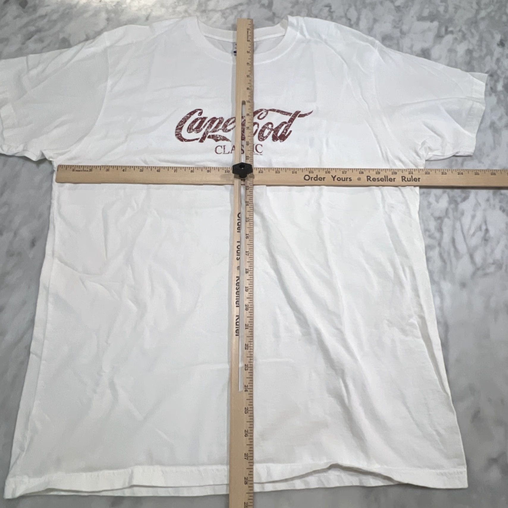 Vintage VINTAGE Cape Cod Classic Cuffy’s T Shirt Large Coca Cola Script White Red Cotton Size US L / EU 52-54 / 3 - 7 Thumbnail