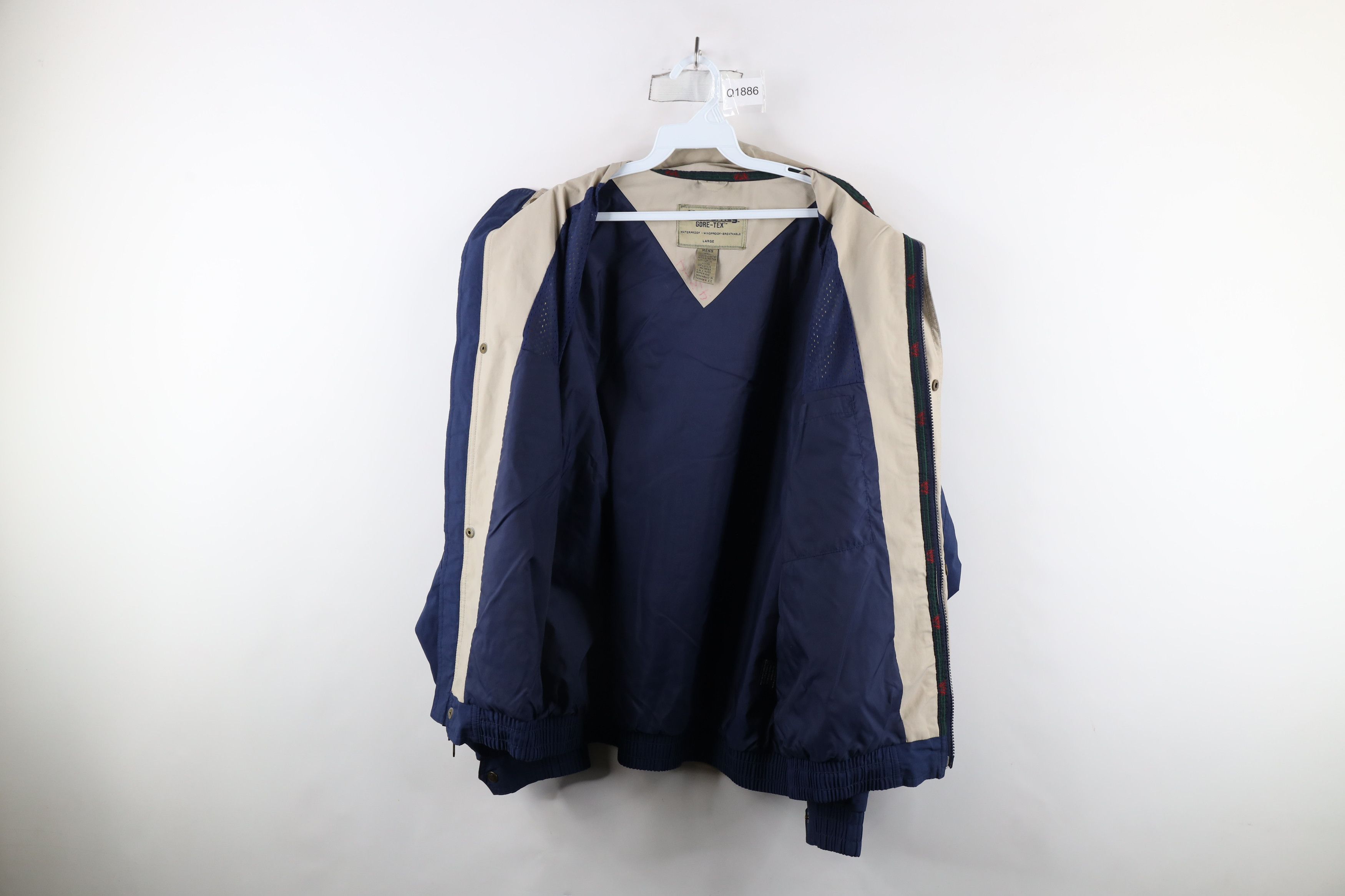 Vintage Vintage 90s Streetwear Goretex Waterproof Bomber Jacket Size US L / EU 52-54 / 3 - 9 Thumbnail