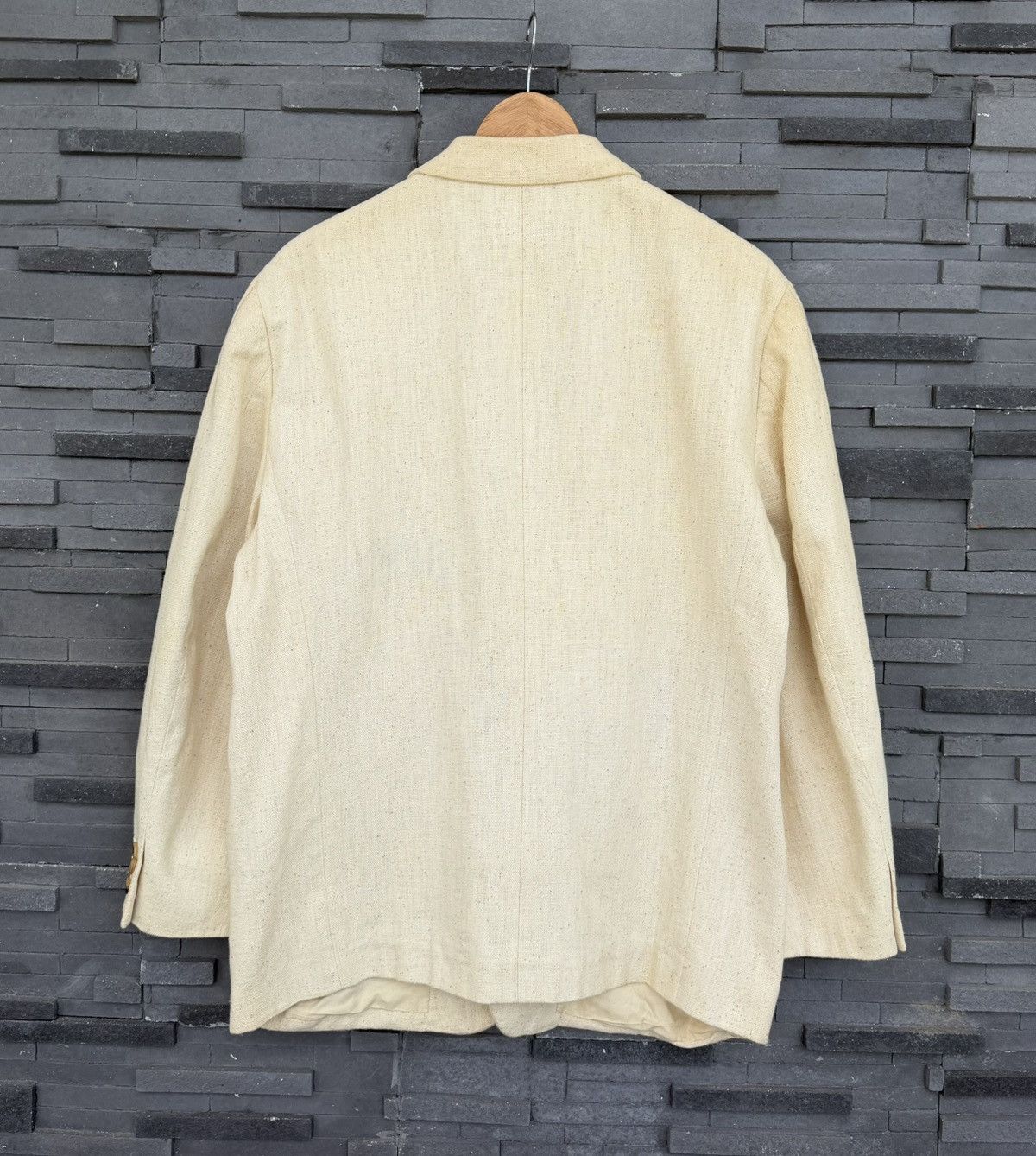 Comme des Garcons Homme Plus AD1990 Vintage Comme des Garçons Homme Plus Canvas Blazer Size US M / EU 48-50 / 2 - 6 Thumbnail