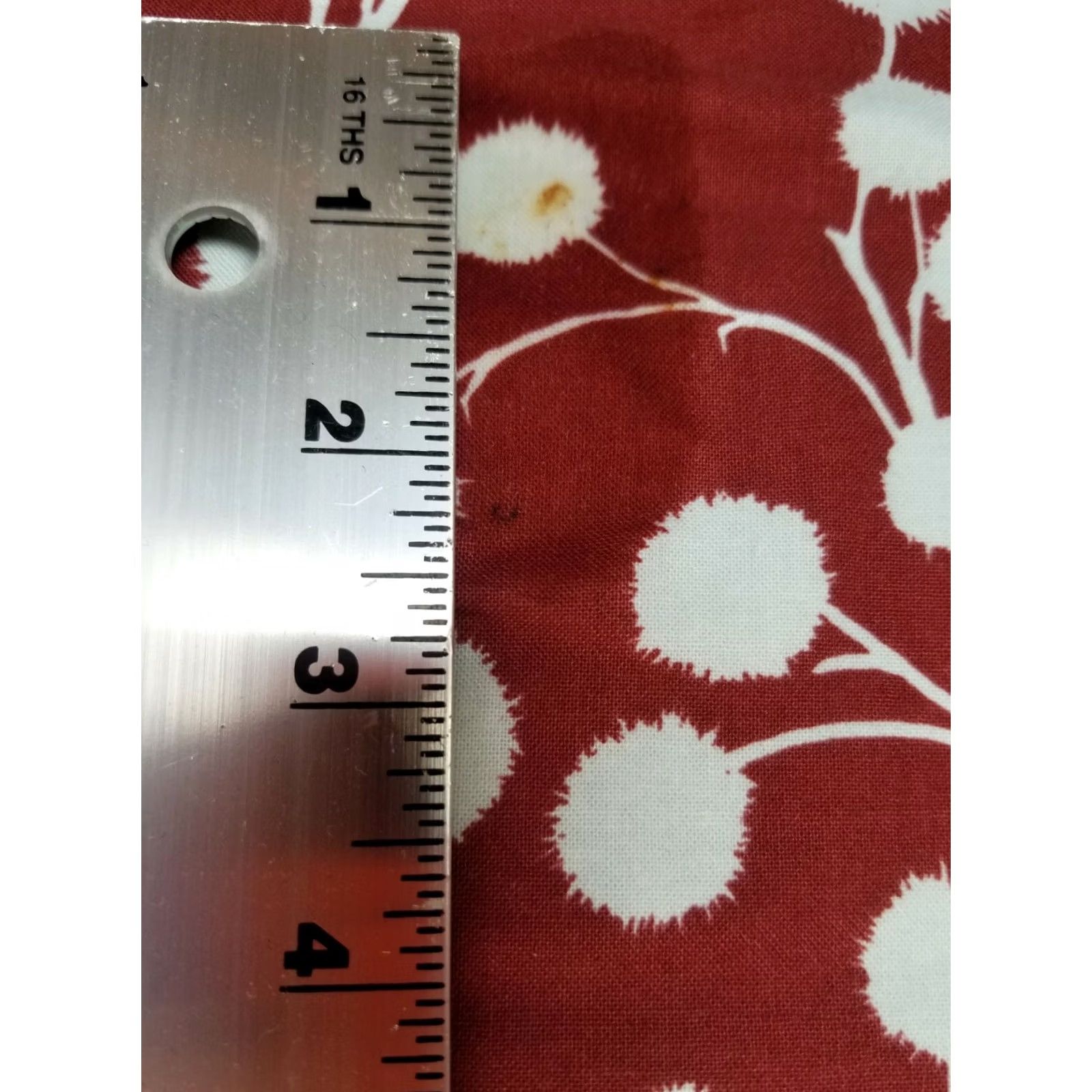 Vintage VINTAGE Bobbin's Nest Studio Amy Butler A-Line Barcelona Skirt Womens Medium Red White Back Zip AB028BS Size 32" / US 10 / IT 46 - 7 Thumbnail