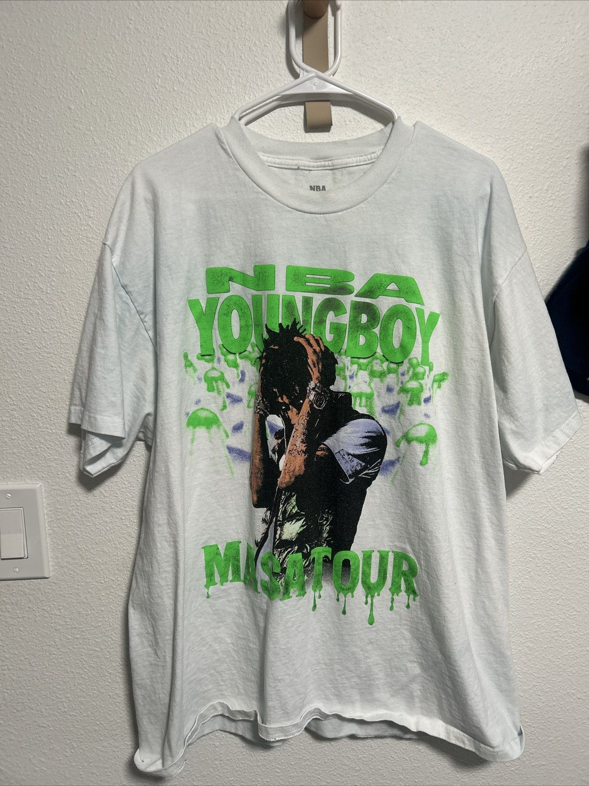 Supreme NBA YOUNGBOY MASA TOUR T-SHIRT in size L Size US XL / EU 56 / 4 - 1 Thumbnail