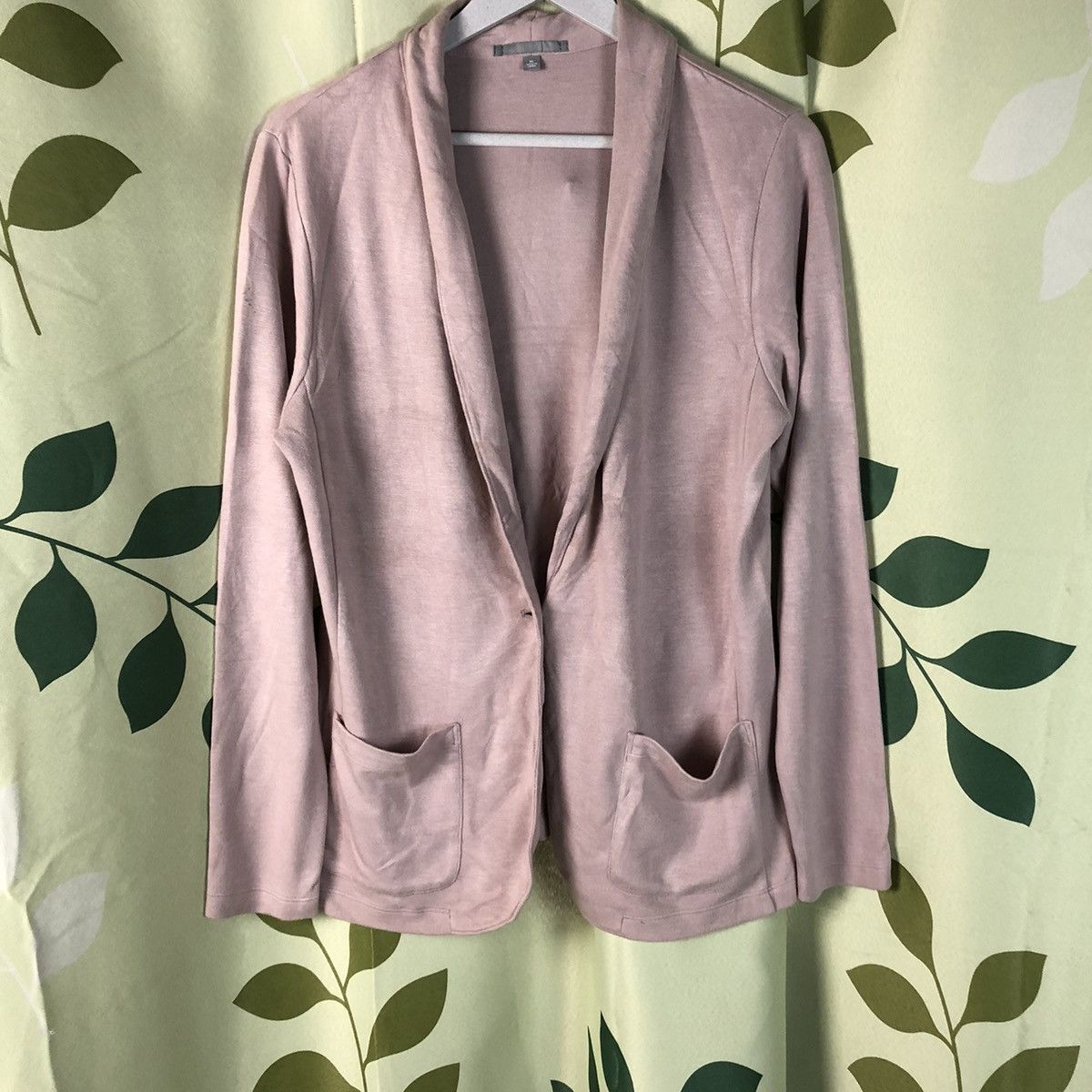 Japanese Brand Uniqlo Purple Cardigan knitwear vintage #7420 Size XL / US 12-14 / IT 48-50 - 3 Thumbnail