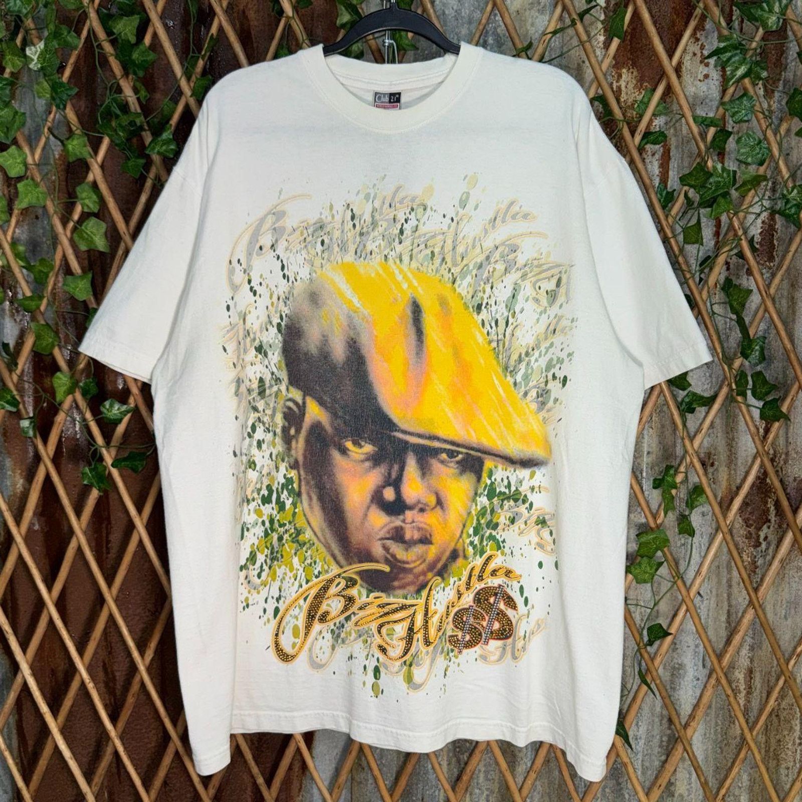 Vintage Vintage y2k biggie smalls notorious B.I.G. 1990s rap t-shirt Size US XXL / EU 58 / 5 - 1 Thumbnail