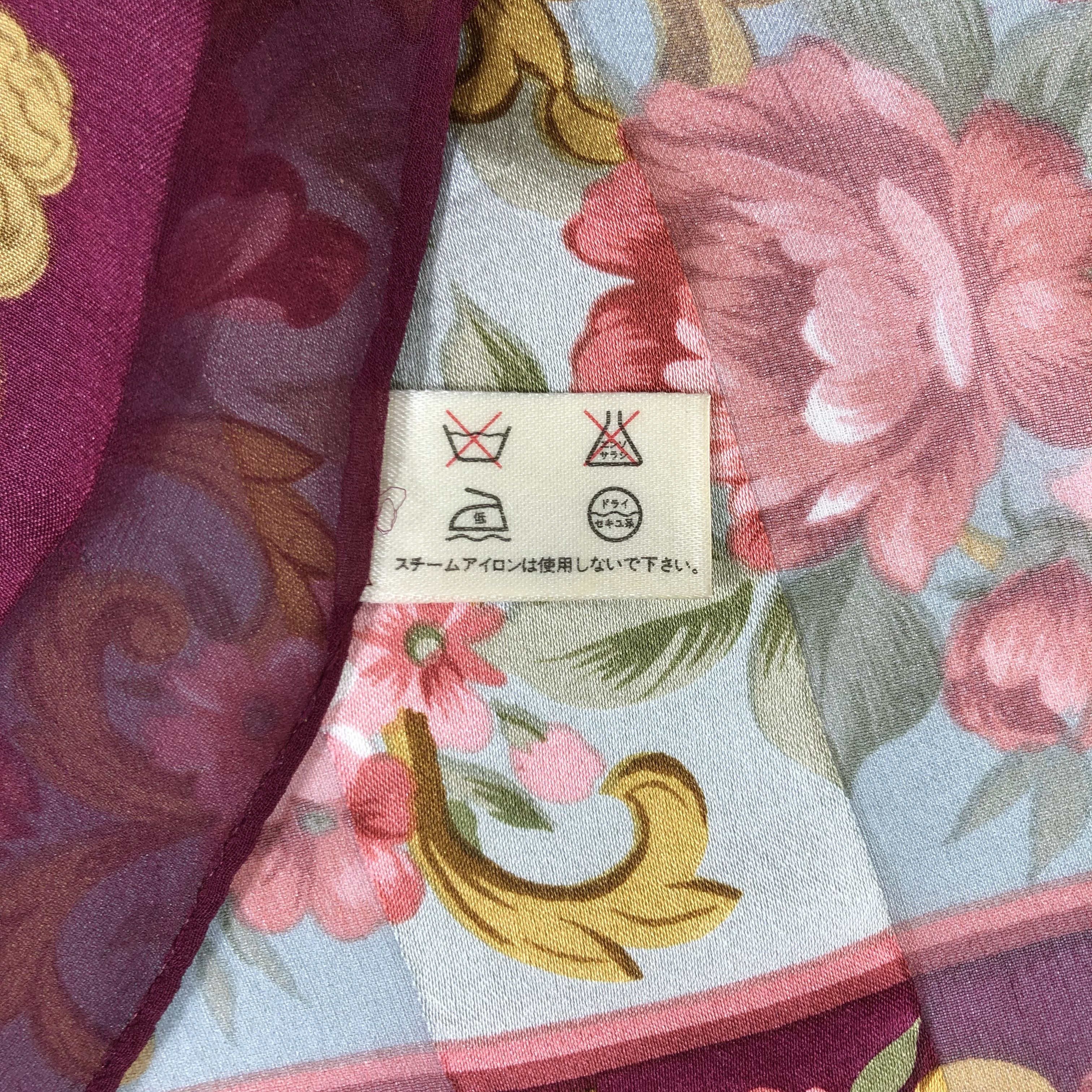 Vintage Vintage Silk Scarf Size ONE SIZE - 6 Thumbnail