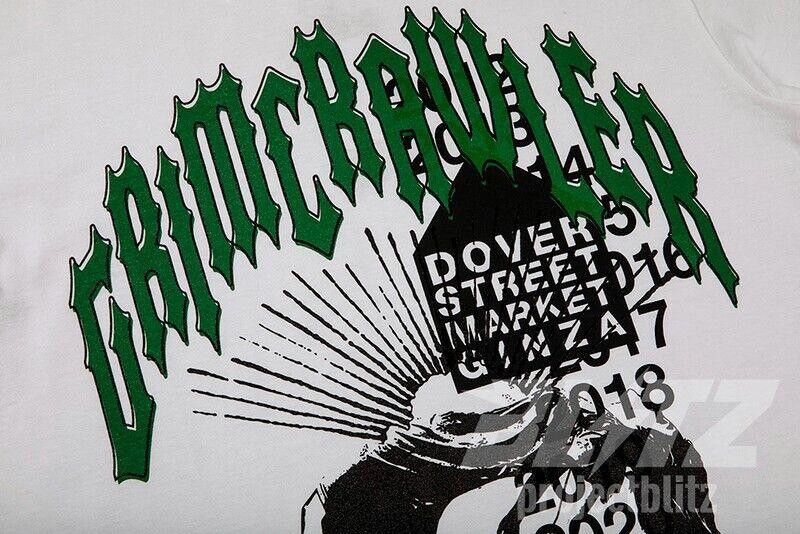 Designer DOVER STREET MARKET GINZA RAF SIMONS TEE WHITE L T-SHIRT Size US L / EU 52-54 / 3 - 3 Thumbnail