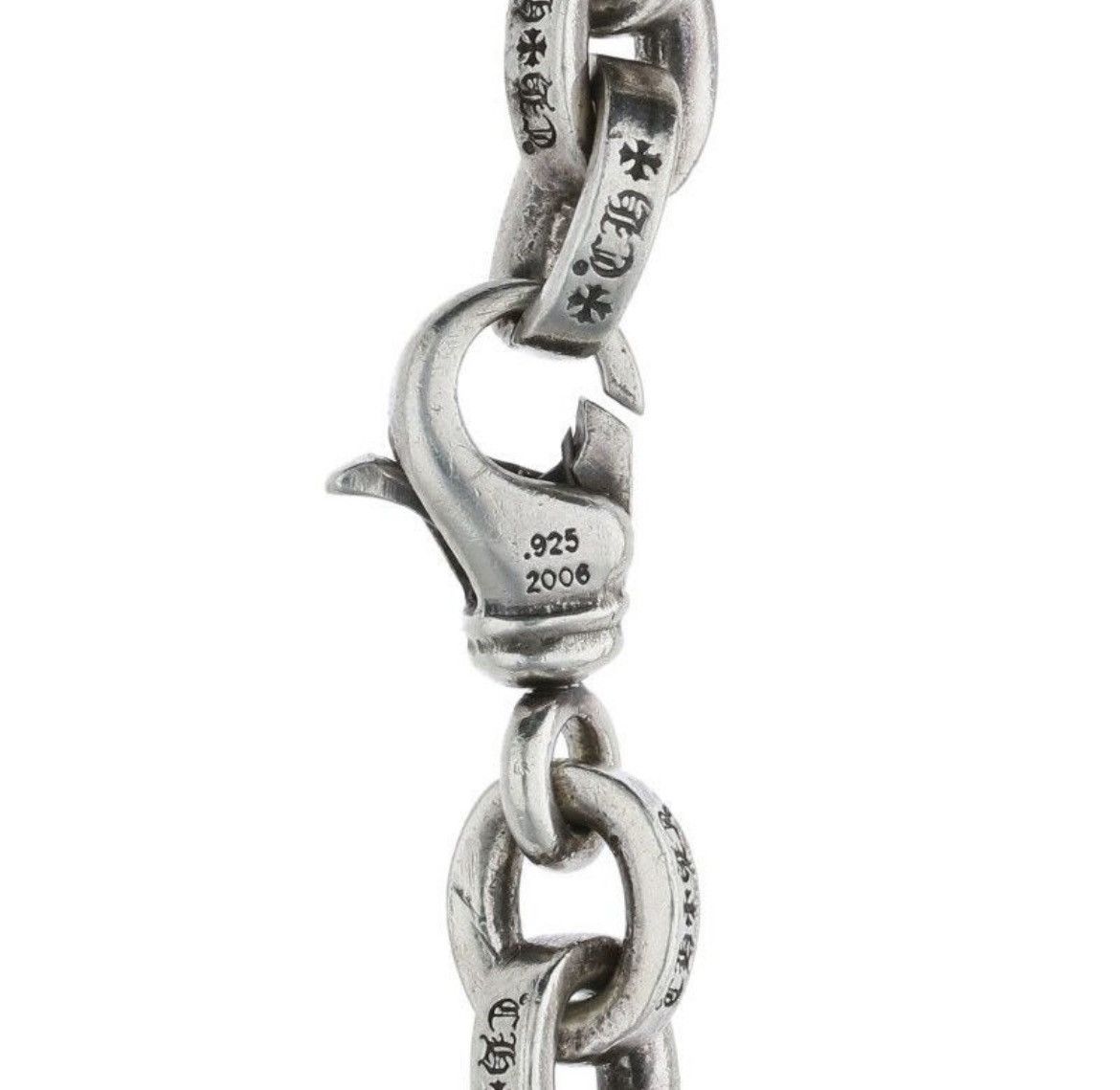 Chrome Hearts Chrome Hearts Large Paper Chain Silver Bracelet Size ONE SIZE - 4 Thumbnail