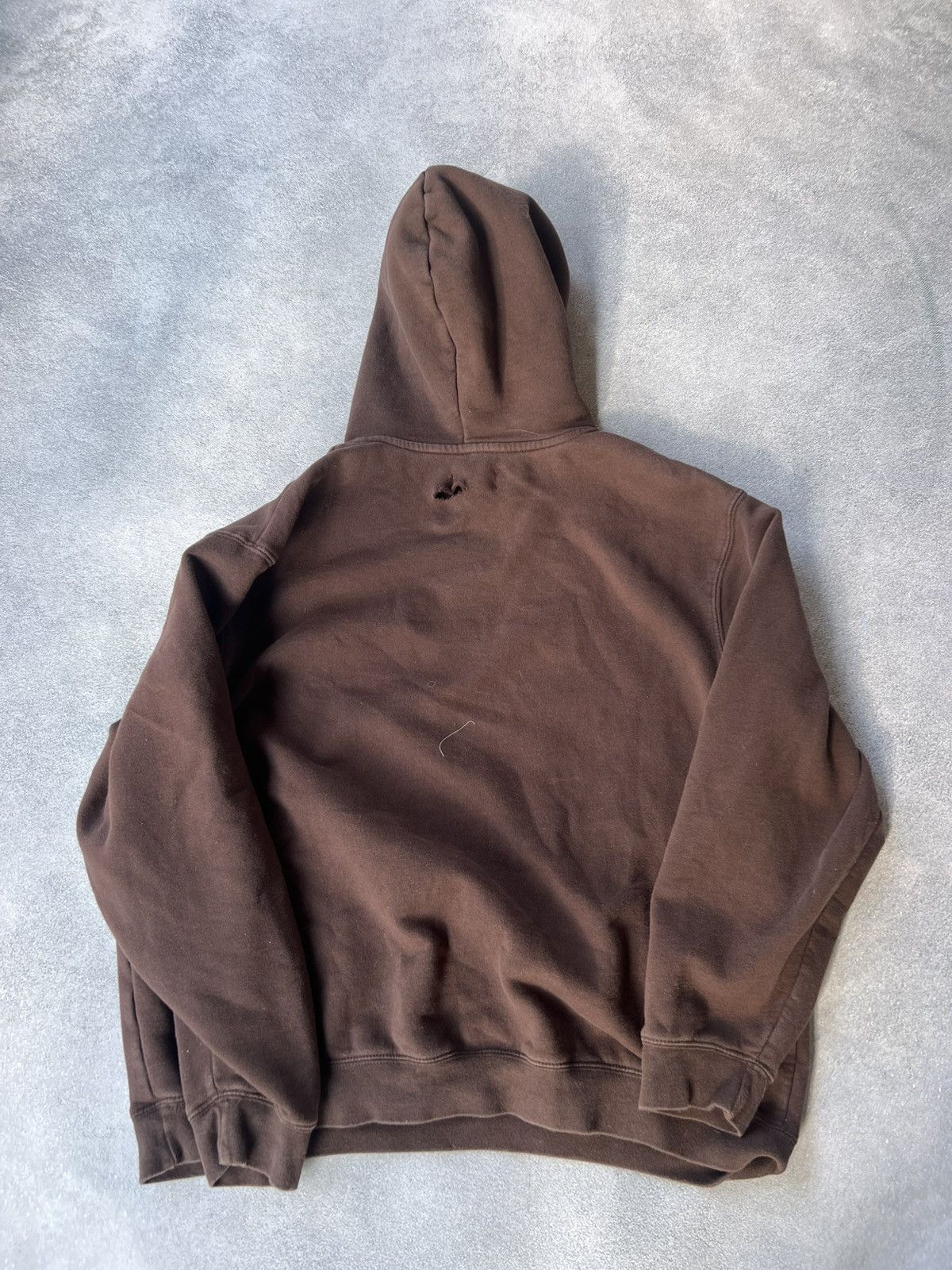 If Six Was Nine 🤎VINTAGE Brown Basic Rare Hoodie. Size - M. Rick Owens style Size US M / EU 48-50 / 2 - 9 Thumbnail