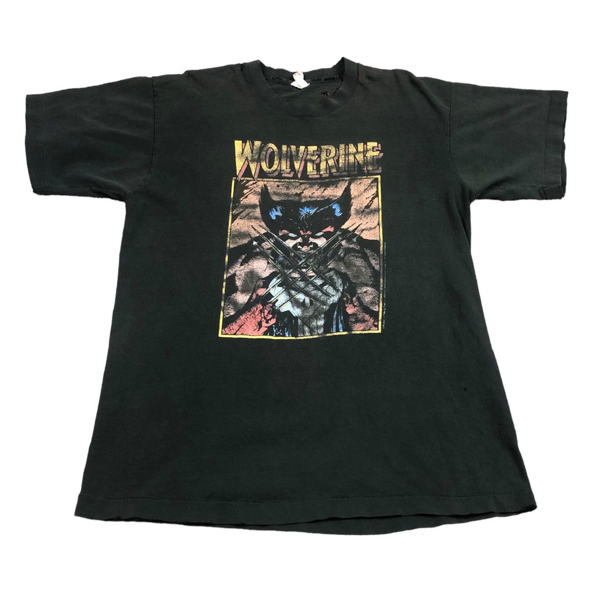 Fruit Of The Loom Vintage 1989 Wolverine Punisher Marvel Shirt Adult Large Size US L / EU 52-54 / 3 - 1 Thumbnail