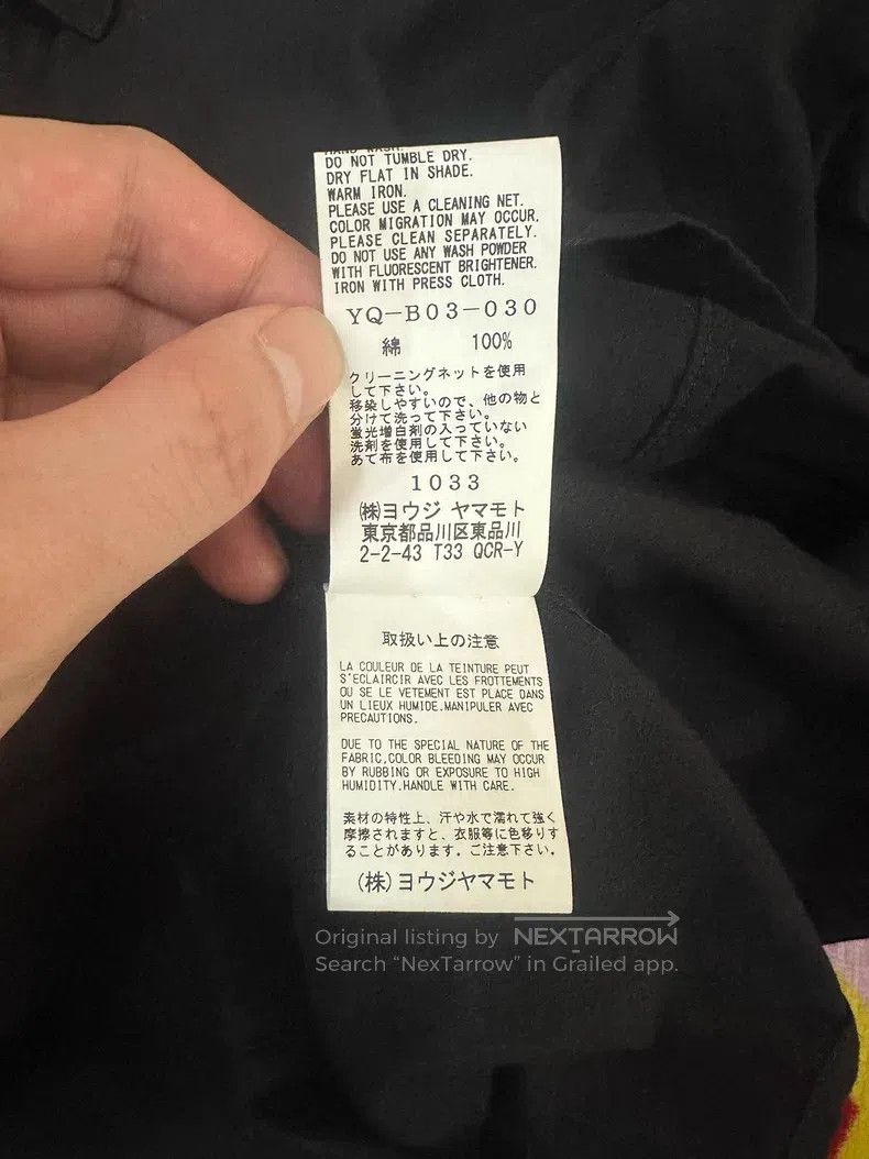 Yohji Yamamoto Yohji Yamamoto Black Shirt Size US M / EU 48-50 / 2 - 4 Thumbnail