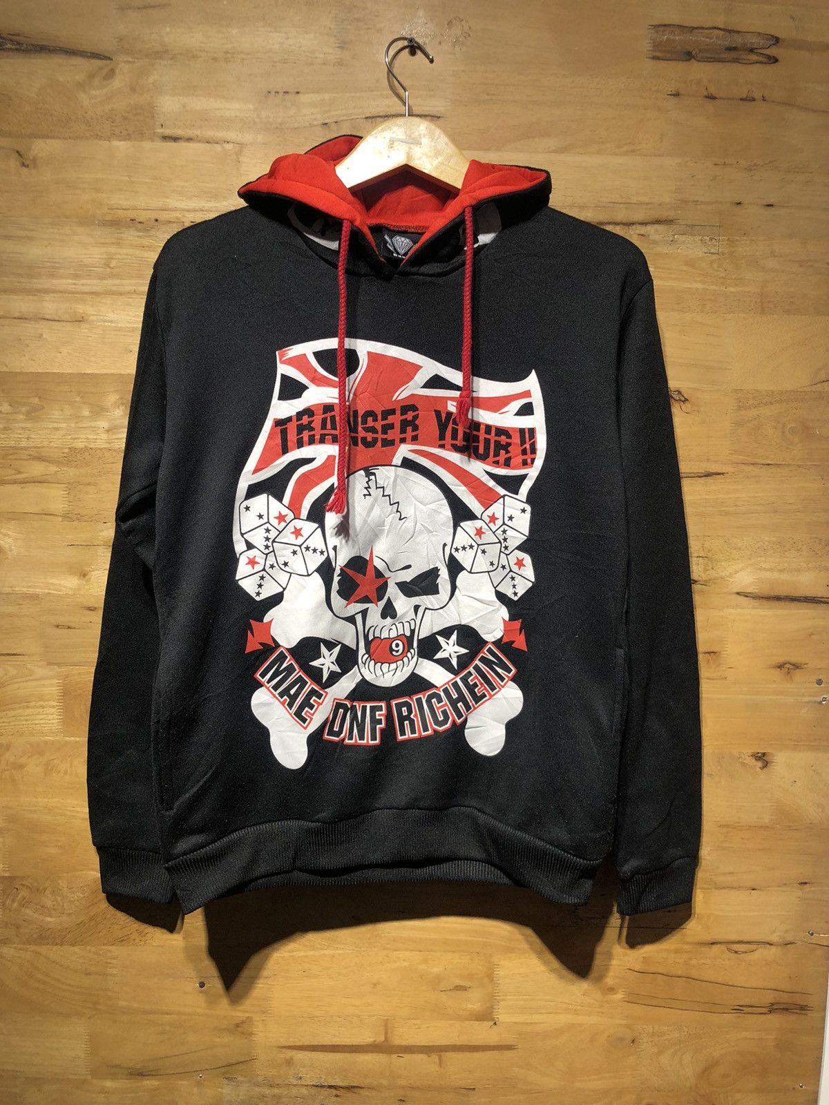 Hysteric Glamour × If Six Was Nine × Japanese Brand JAPANESE BEST TRANSER YOUR SKULL PUNK HOODIE Size US M / EU 48-50 / 2 - 1 Thumbnail