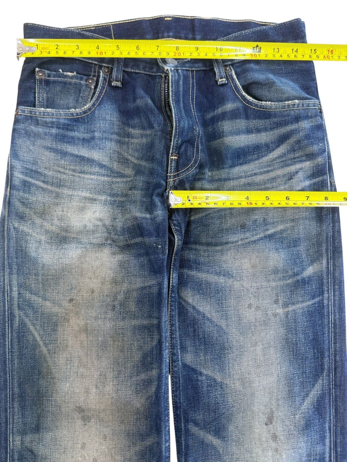 Levi's Vintage Levi’s 502 Selvedge Mud Wash Loose Jeans Size US 29 - 5 Thumbnail
