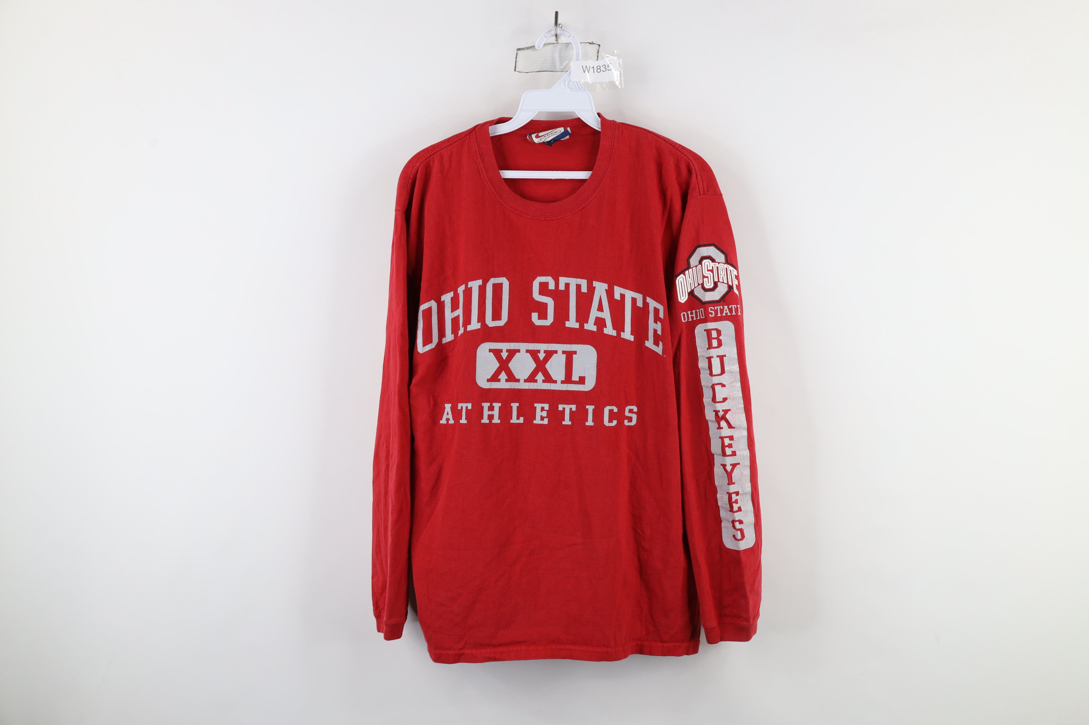 Vintage Vintage 90s Out Ohio State University Long Sleeve T-Shirt Size US M / EU 48-50 / 2 - 1 Thumbnail