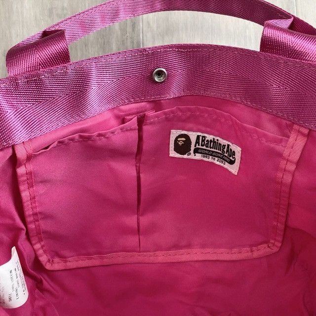 Bape BAPE PINK CAMO Tote Bag a bathing ape Size ONE SIZE - 4 Thumbnail