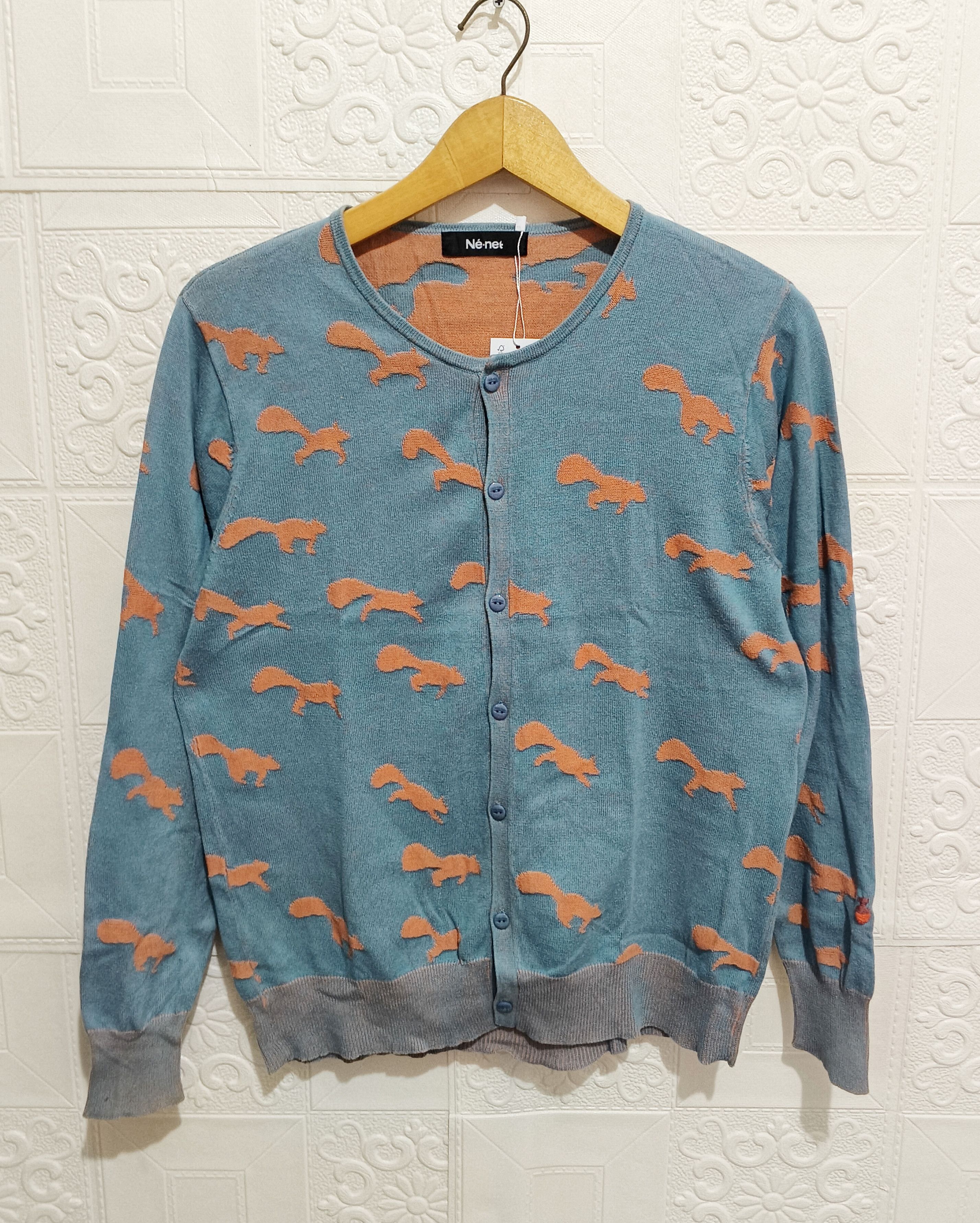 Ne-Net Ne-net by Issey Miyake Squirrel Cardigan Size XS / US 0-2 / IT 36-38 - 1 Thumbnail