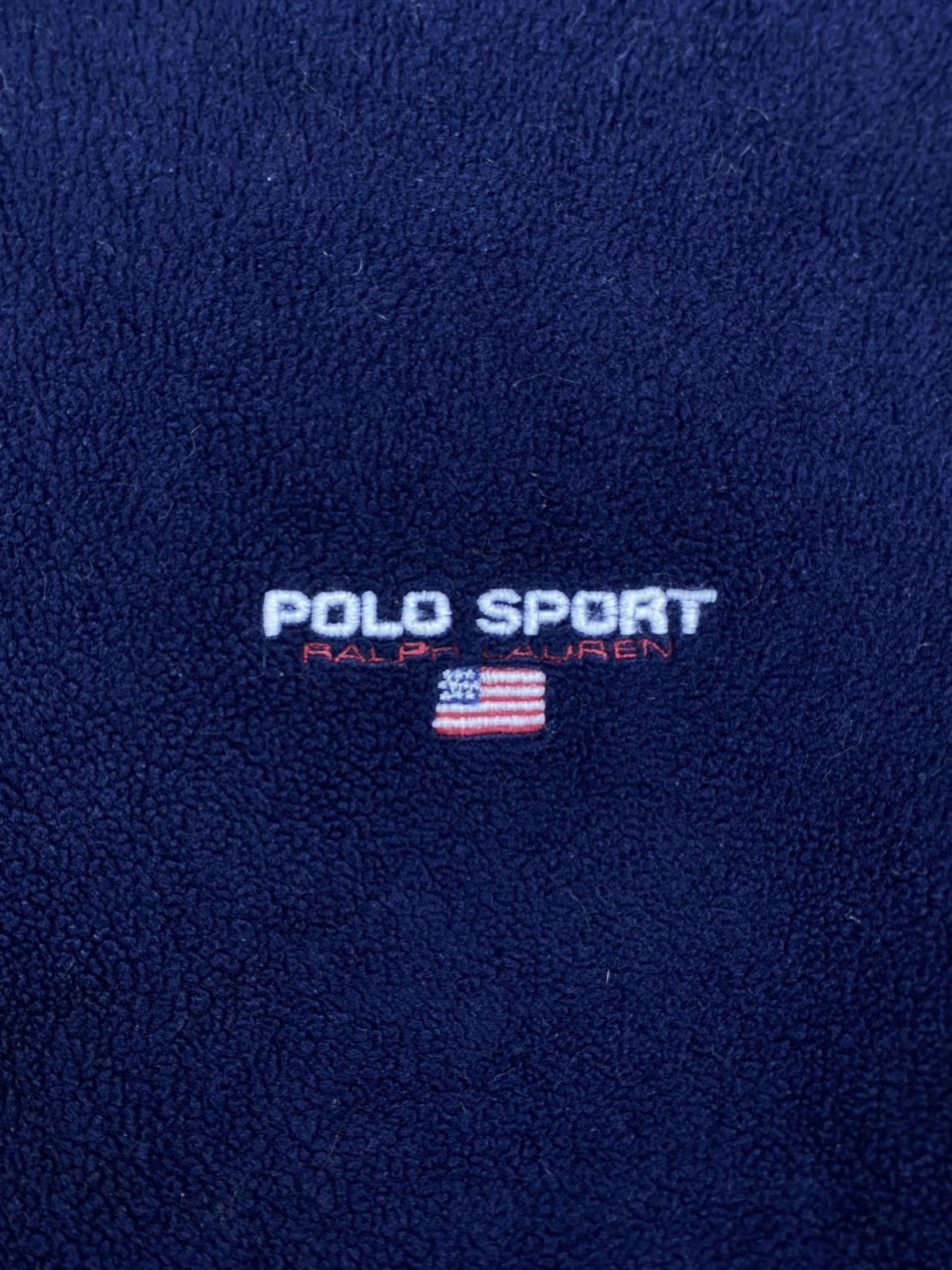 Polo Ralph Lauren Vintage 90s Polo Sport Ralph Lauren Half Zipper Sweatshirt Size US L / EU 52-54 / 3 - 8 Thumbnail