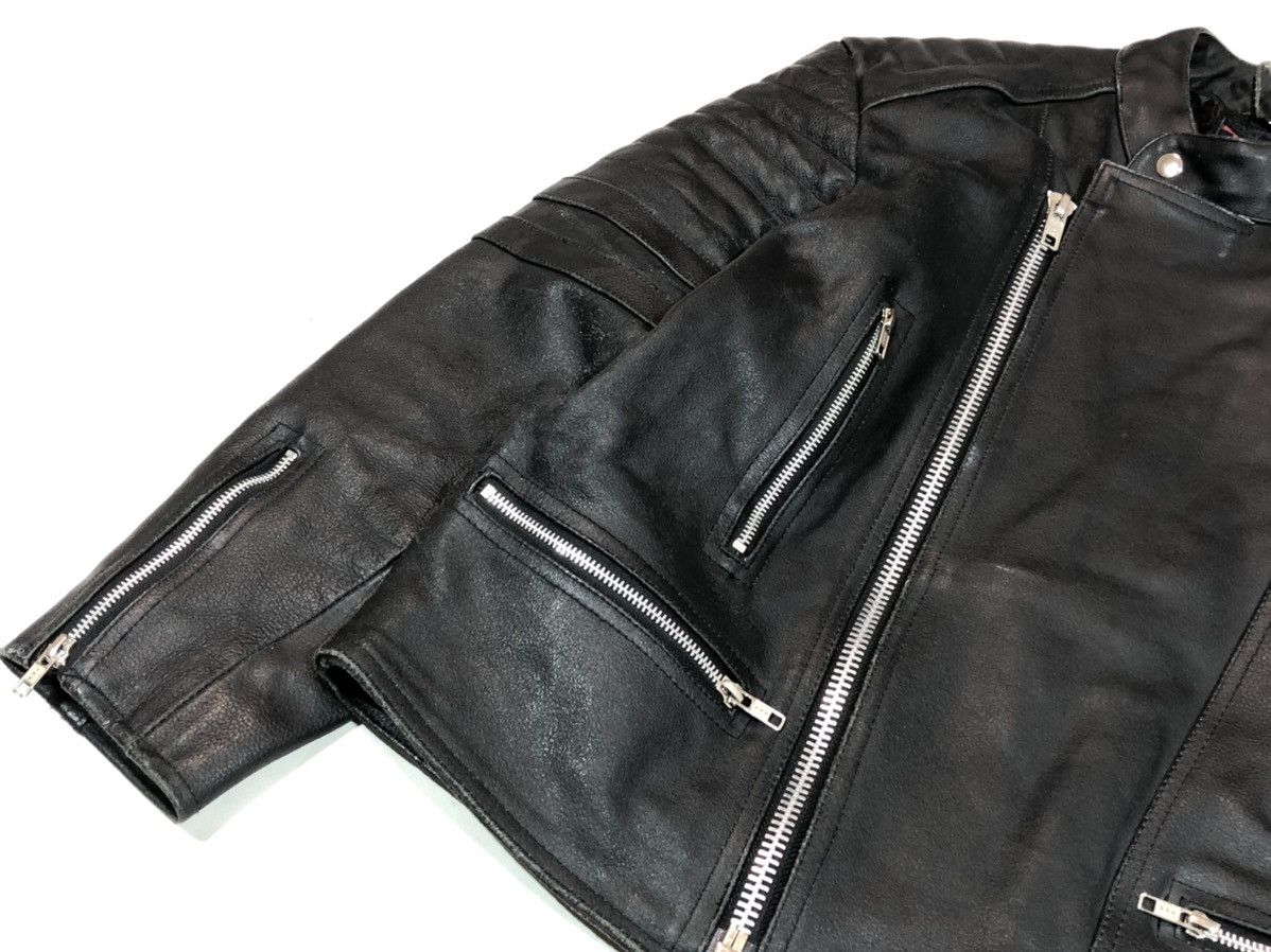 Harley Davidson × Honda × Vintage Sexy Punk Leather Jacket biker Motorcycle Racing Size US L / EU 52-54 / 3 - 11 Thumbnail