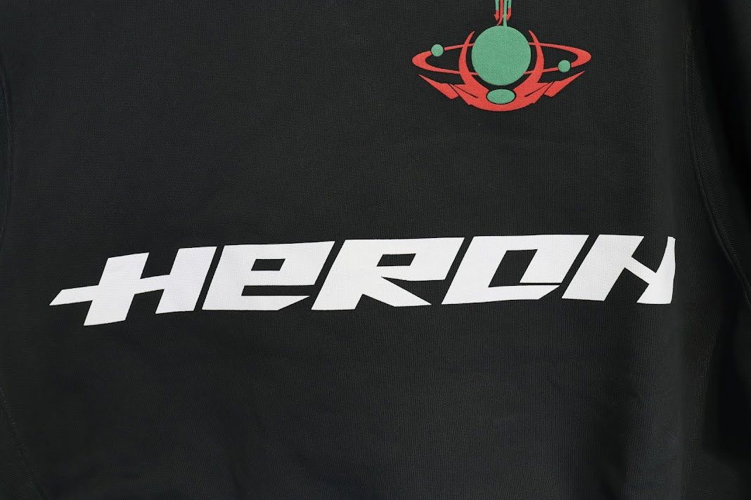 Heron Preston o1rshd1 HP Burn Crewneck in Black Size US M / EU 48-50 / 2 - 6 Thumbnail