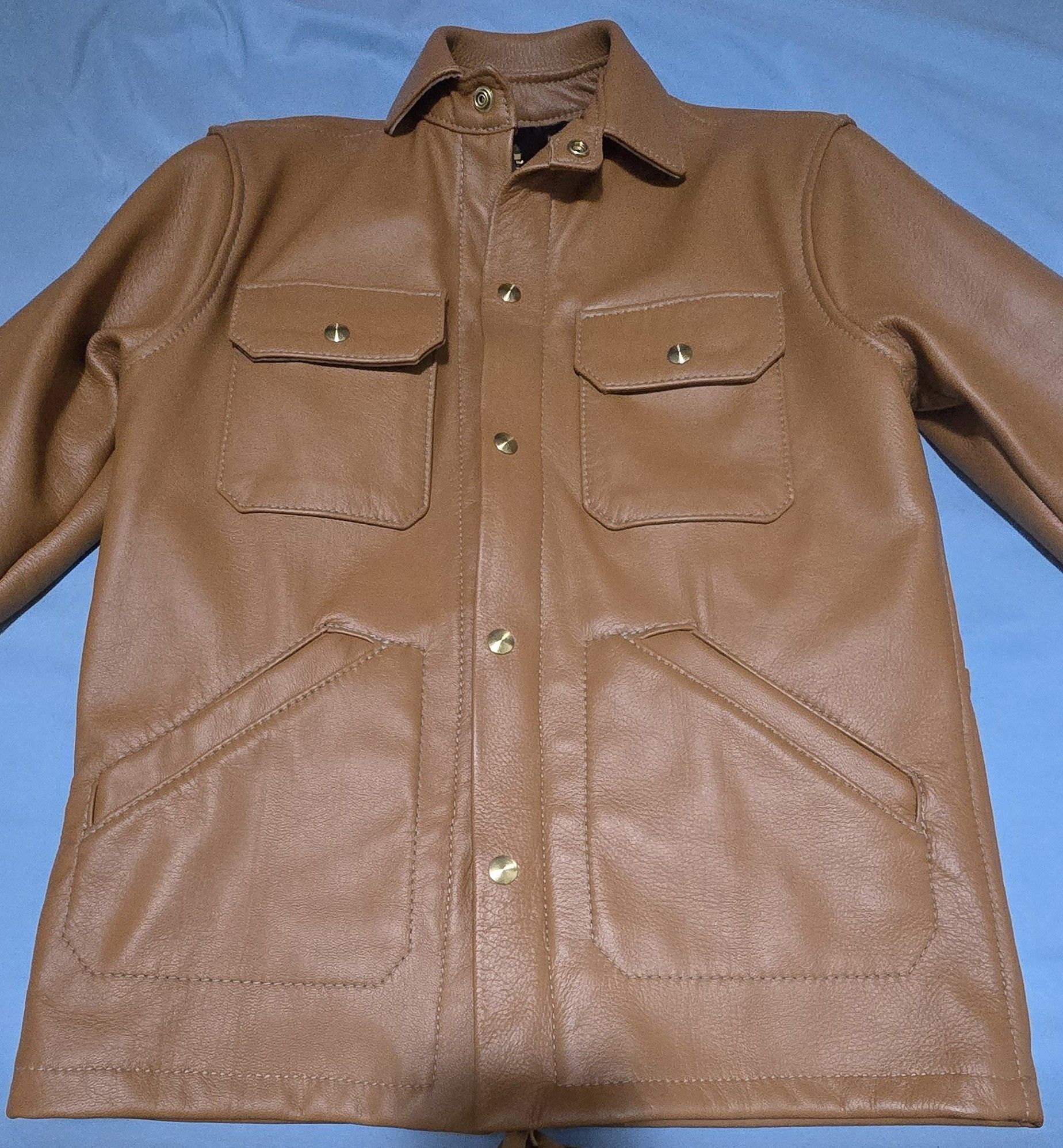 Ship John Ship John X Langlitz Wills Leather Jacket XS Size US XS / EU 42 / 0 - 4 Thumbnail