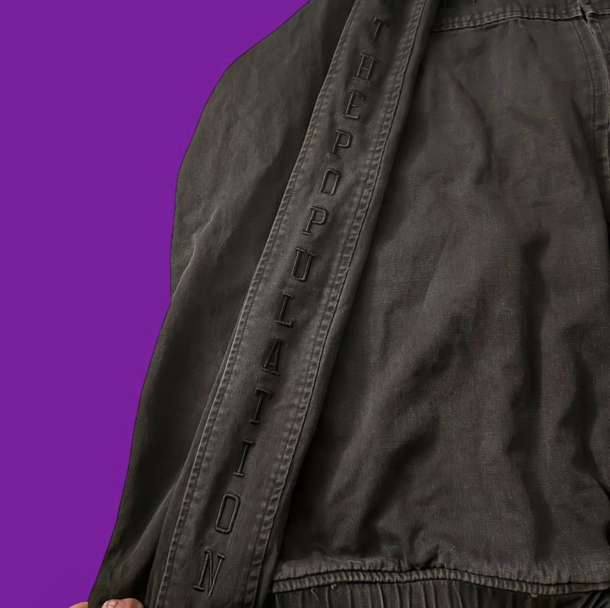 Fuck The Population Original Limited Edition FTP Corduroy/Denim Bomber Jacket Size US L / EU 52-54 / 3 - 6 Thumbnail