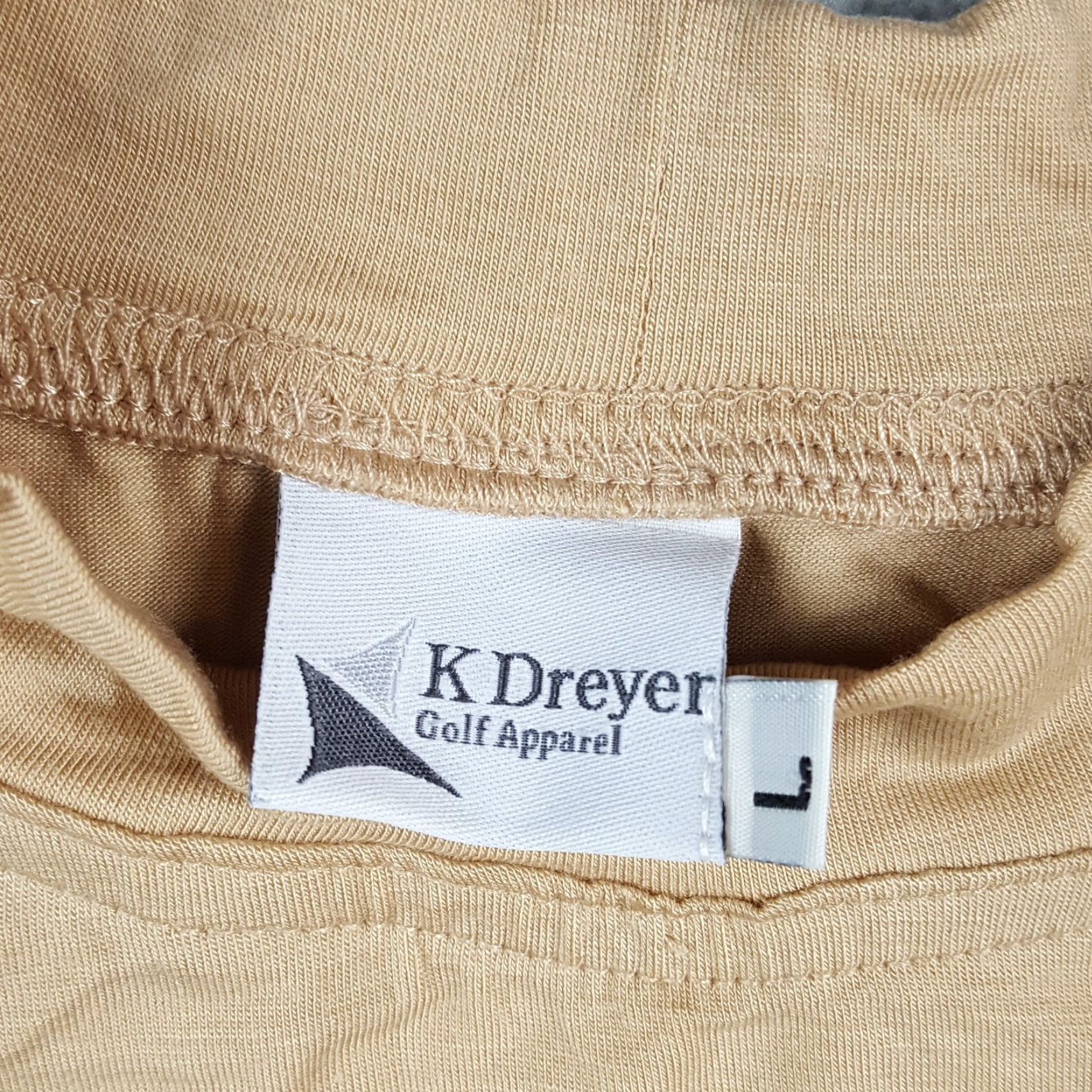 Vintage VINTAGE K Dreyer Light Weight T-Shirt Brown 90s Golf Athletic Crew Neck Short Sleeve L Women’s Size L / US 10 / IT 46 - 6 Thumbnail