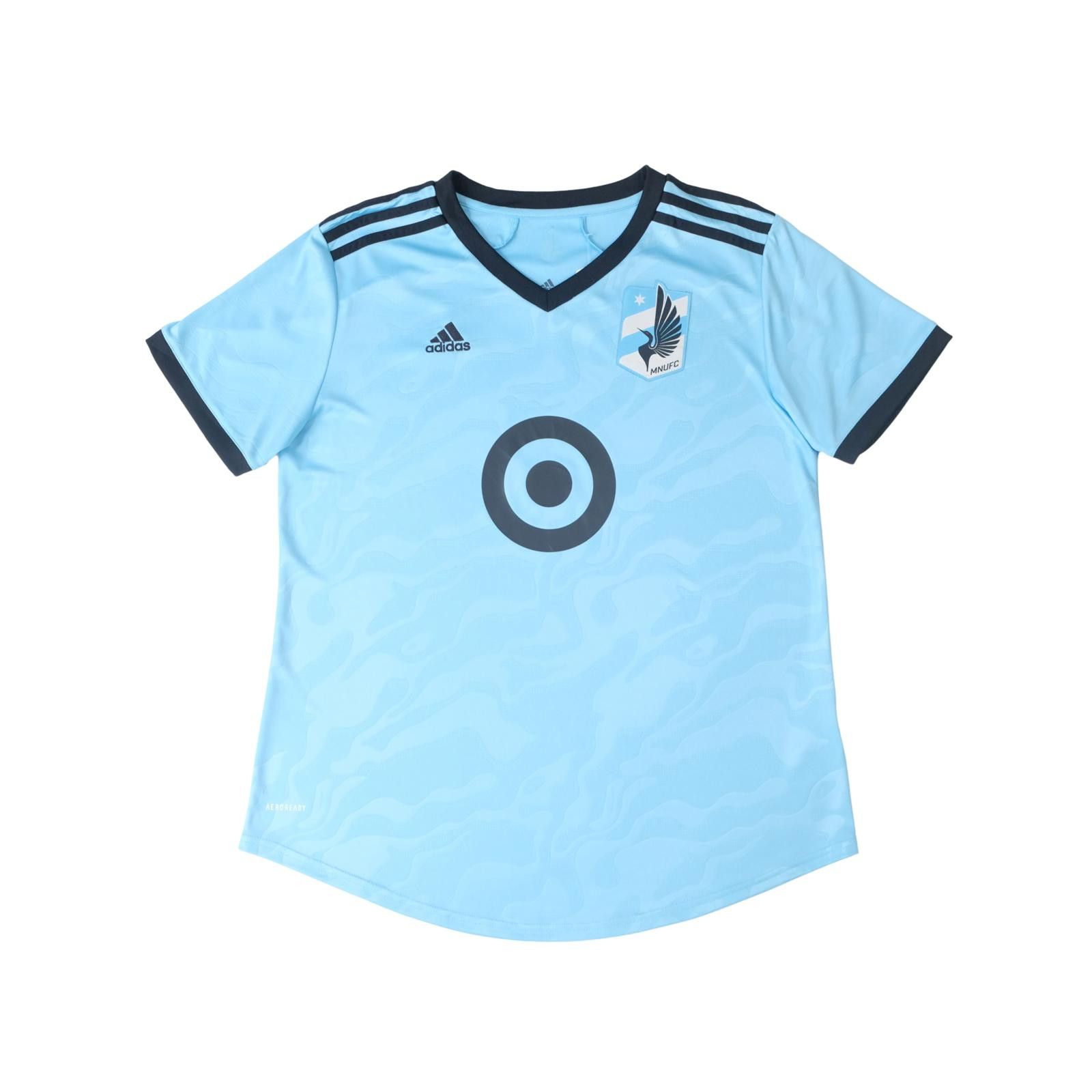 Adidas 2021/22 Minnesota United Away Shirt MLS Womens L Size US L / EU 52-54 / 3 - 1 Thumbnail