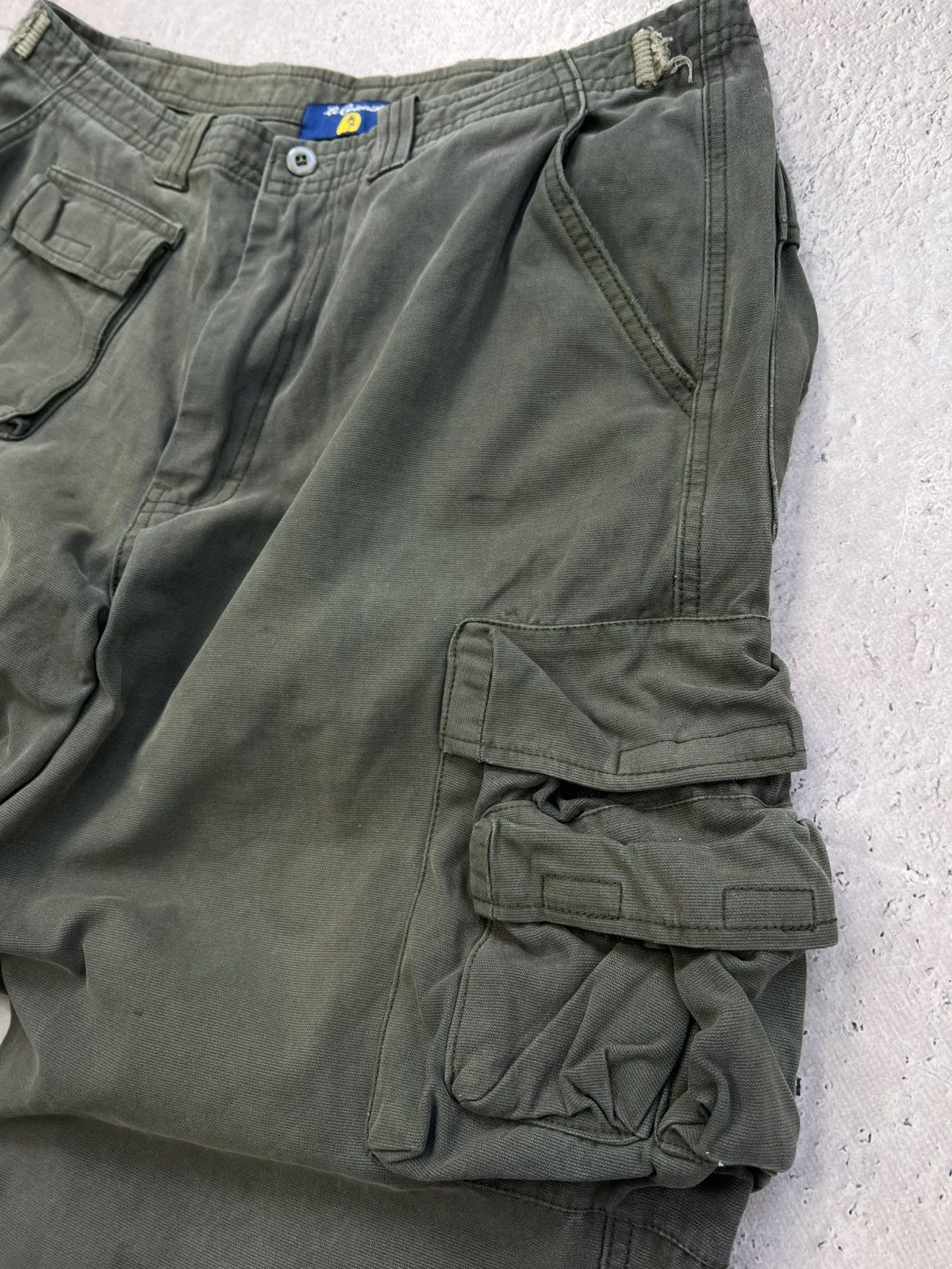 14th Addiction × Japanese Brand × Le Grande Bleu (L.G.B.) Junya Watanabe G Star Style Raw Bondage GOA Cargo Pants Size US 32 / EU 48 - 5 Thumbnail