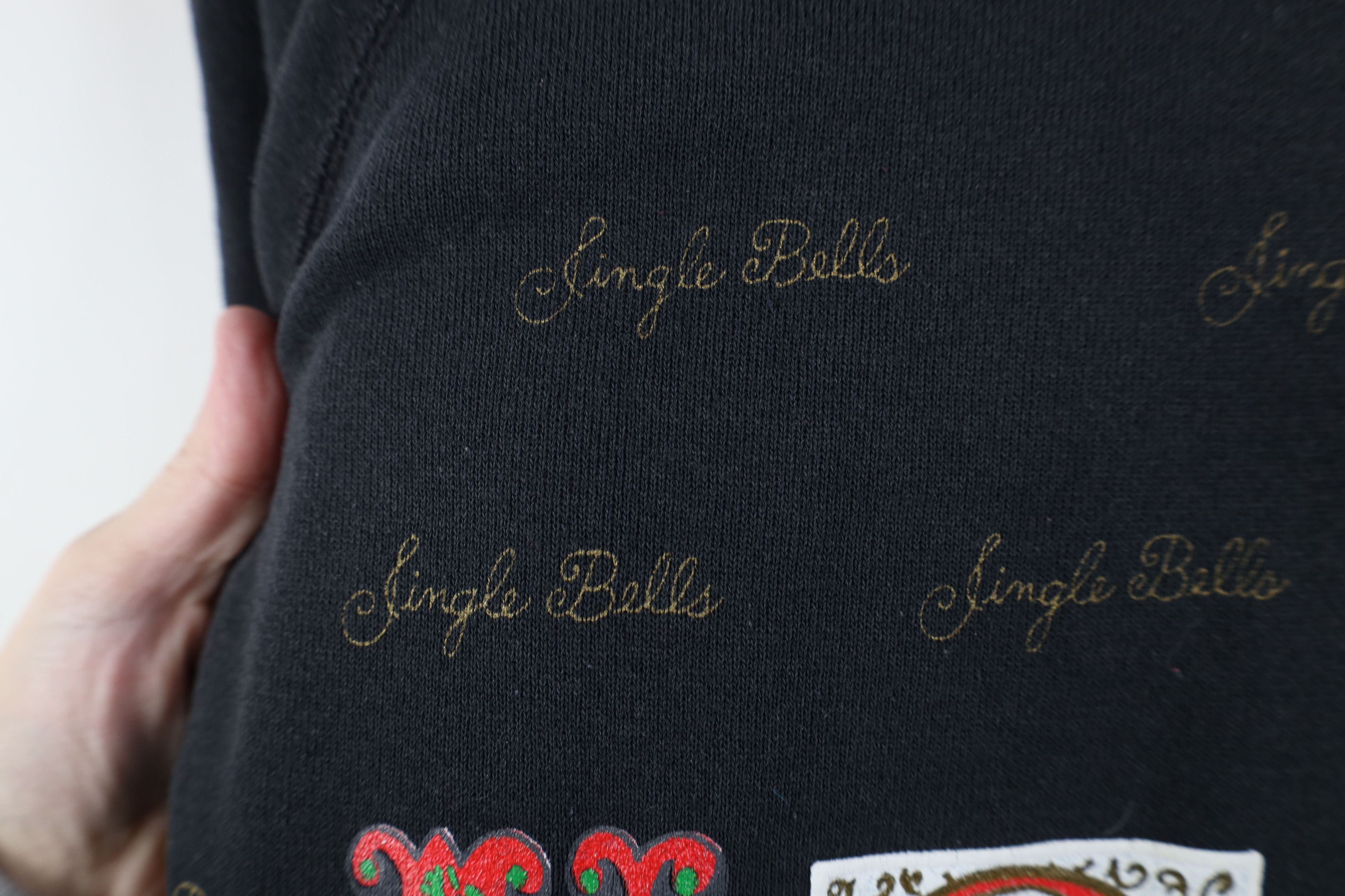 Vintage Vintage 90s Noel Santa Christmas Crewneck Sweatshirt USA Size L / US 10 / IT 46 - 5 Thumbnail