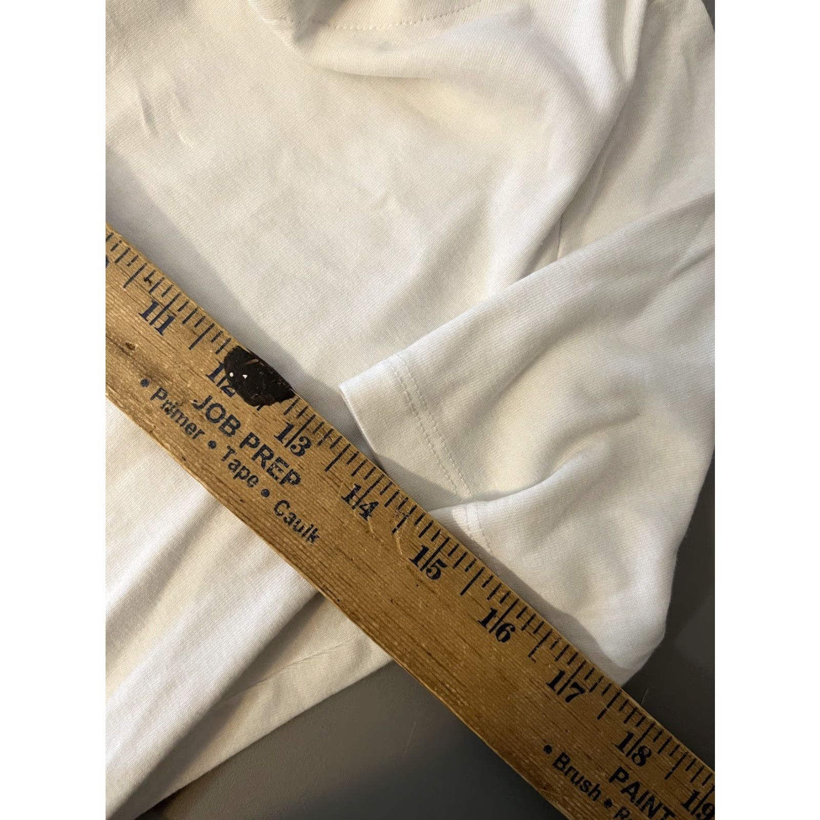 Talbots Talbots T-Shirt Womens PM White Solid Short Sleeve Cotton Round Neck Shirt White Talbots PM Women T-Shirt Cotton Classic Basic Tee Size M / US 6-8 / IT 42-44 - 4 Thumbnail