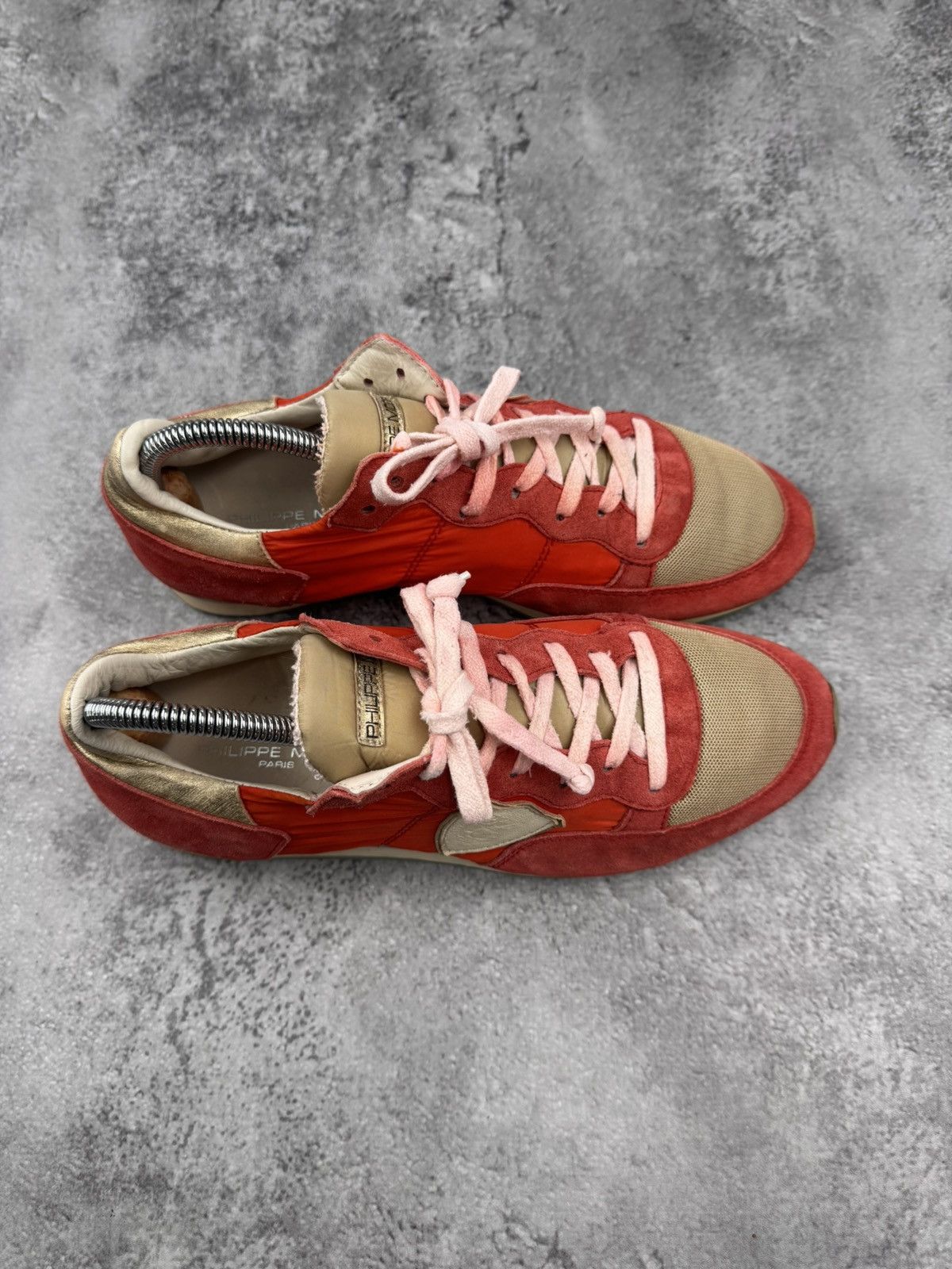 Philippe Model Philippe Model Paris Women Sneakers Red Size 40 Size US 10 / IT 40 - 2 Thumbnail