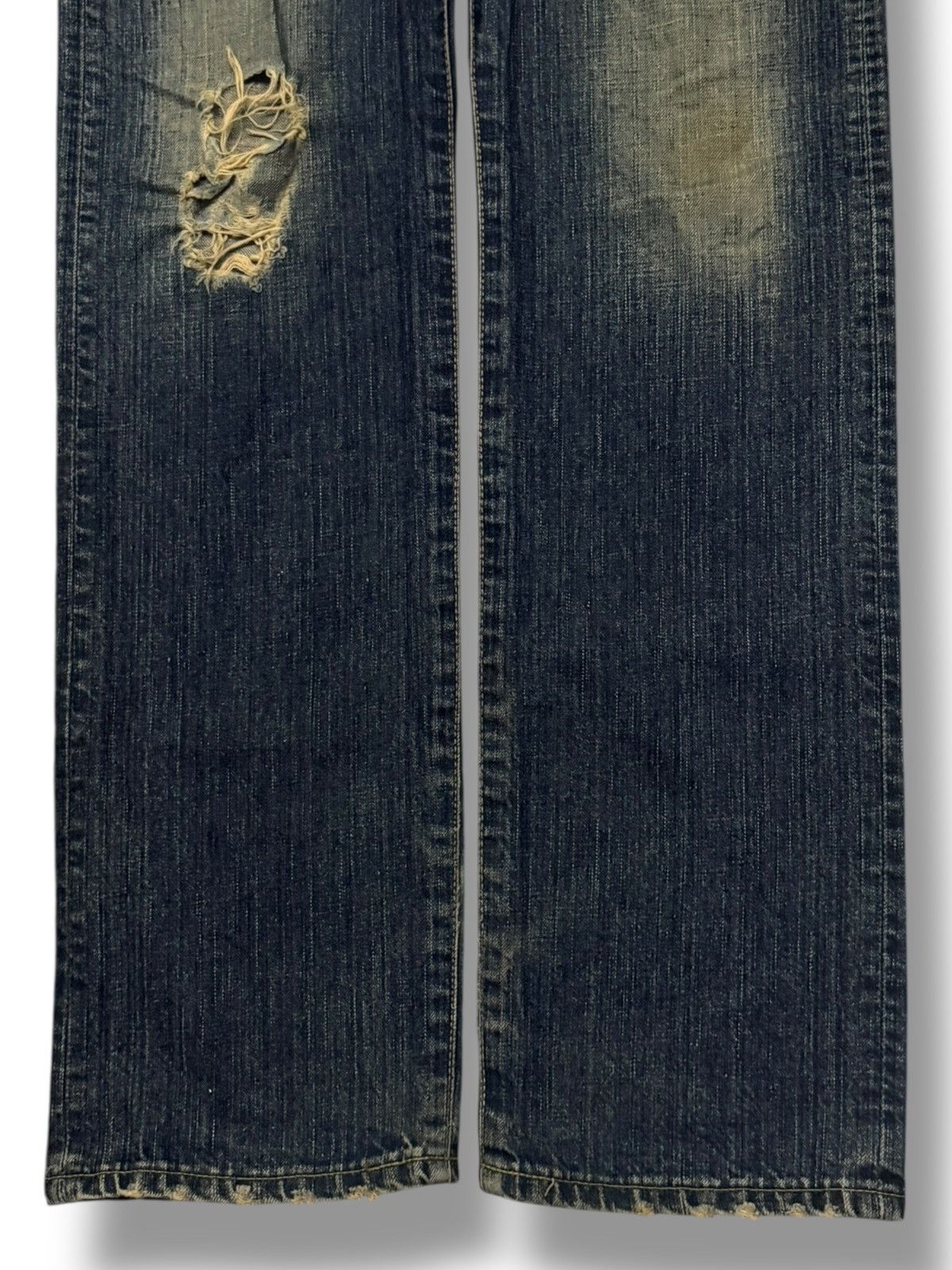 Edwin Vintage 00s EDWIN 502R Japanese Denim Jeans | Vintage Fade Size US 34 / EU 50 - 6 Thumbnail