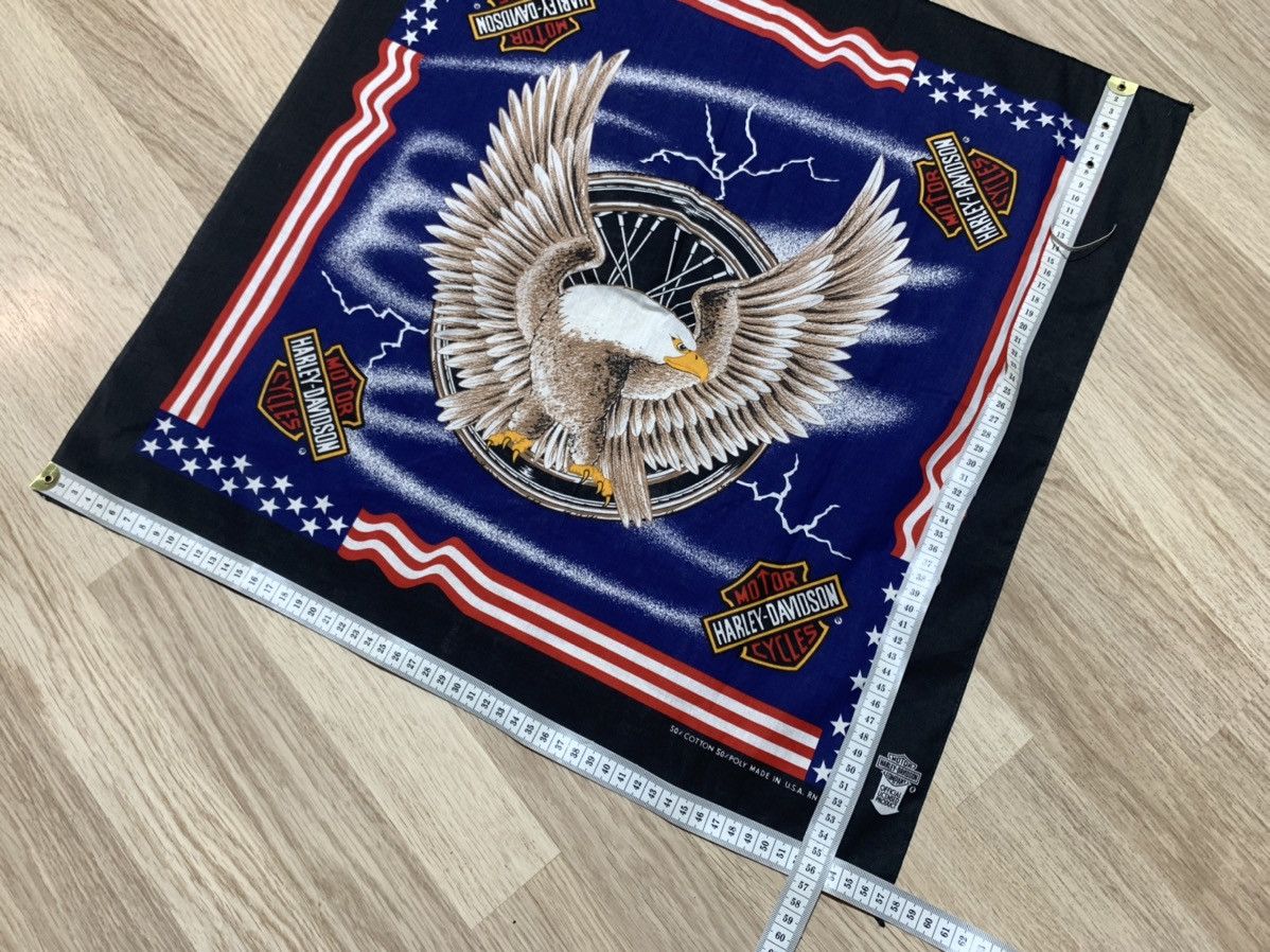 Harley Davidson × Vintage Harley Davidson bandanna scarf 57x57cm Size ONE SIZE - 6 Thumbnail