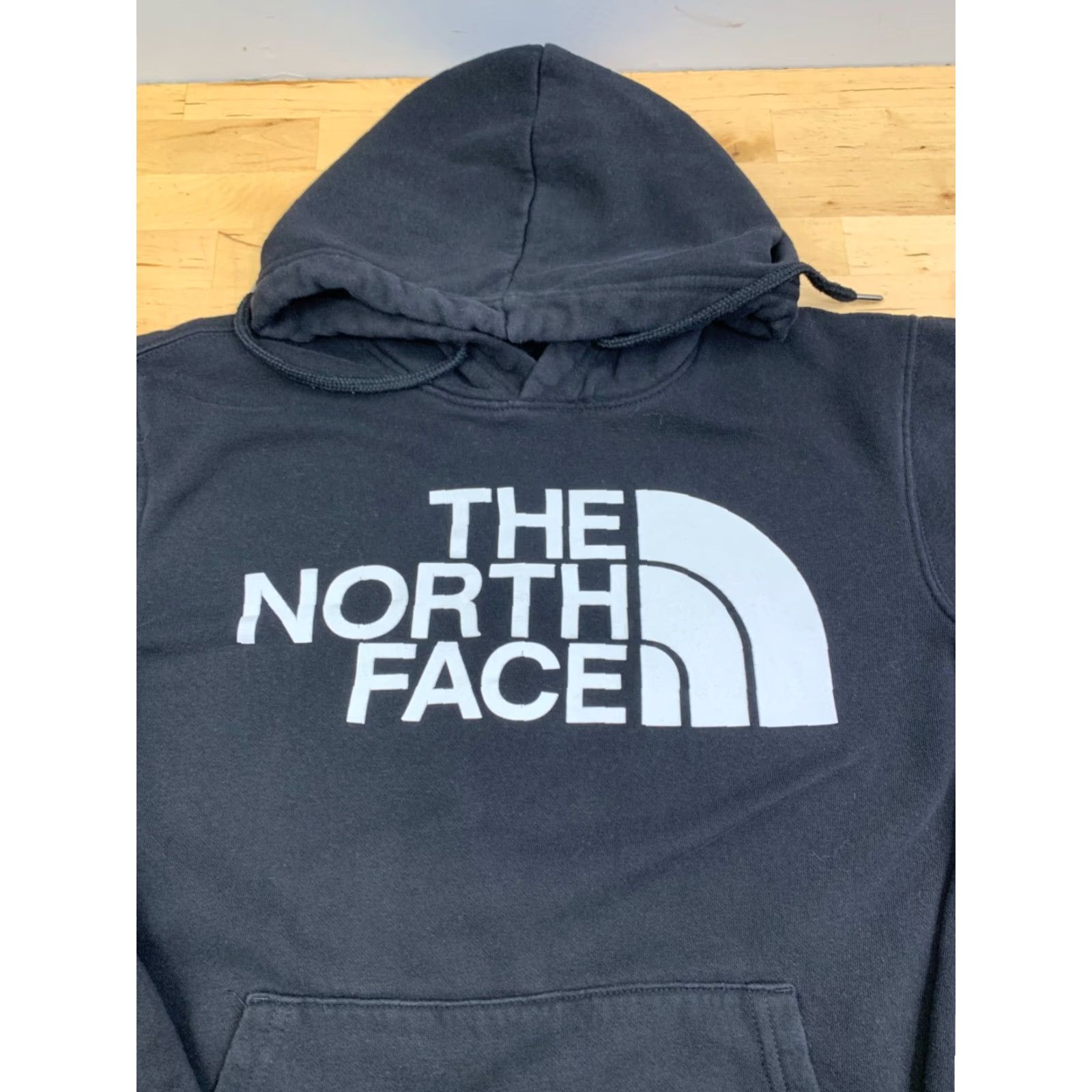 The North Face VINTAGE? No — (If not vintage, skip) The North Face Pullover Hoodie Mens S Black Logo Outdoor Casual Winter 12881 Size US S / EU 44-46 / 1 - 7 Thumbnail
