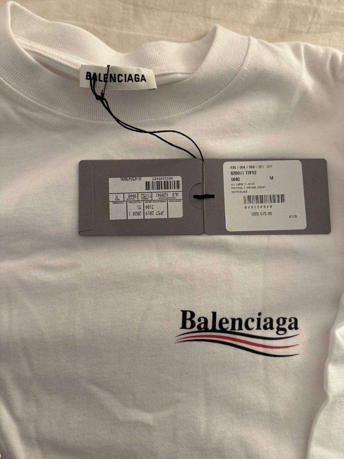 Balenciaga Balenciaga Political Campaign T shirt Size US M / EU 48-50 / 2 - 3 Thumbnail