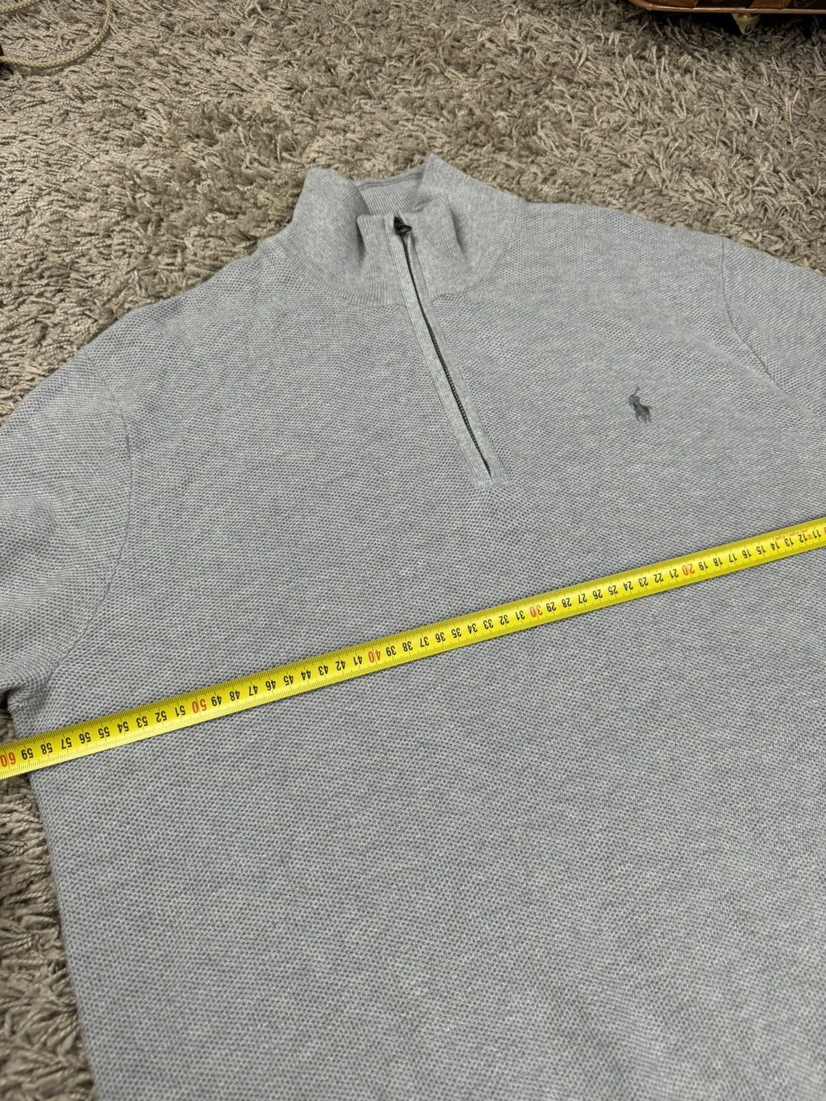 Polo Ralph Lauren 1/4 zip sweatshirt Polo Ralph Lauren original old money item Size US XL / EU 56 / 4 - 4 Thumbnail