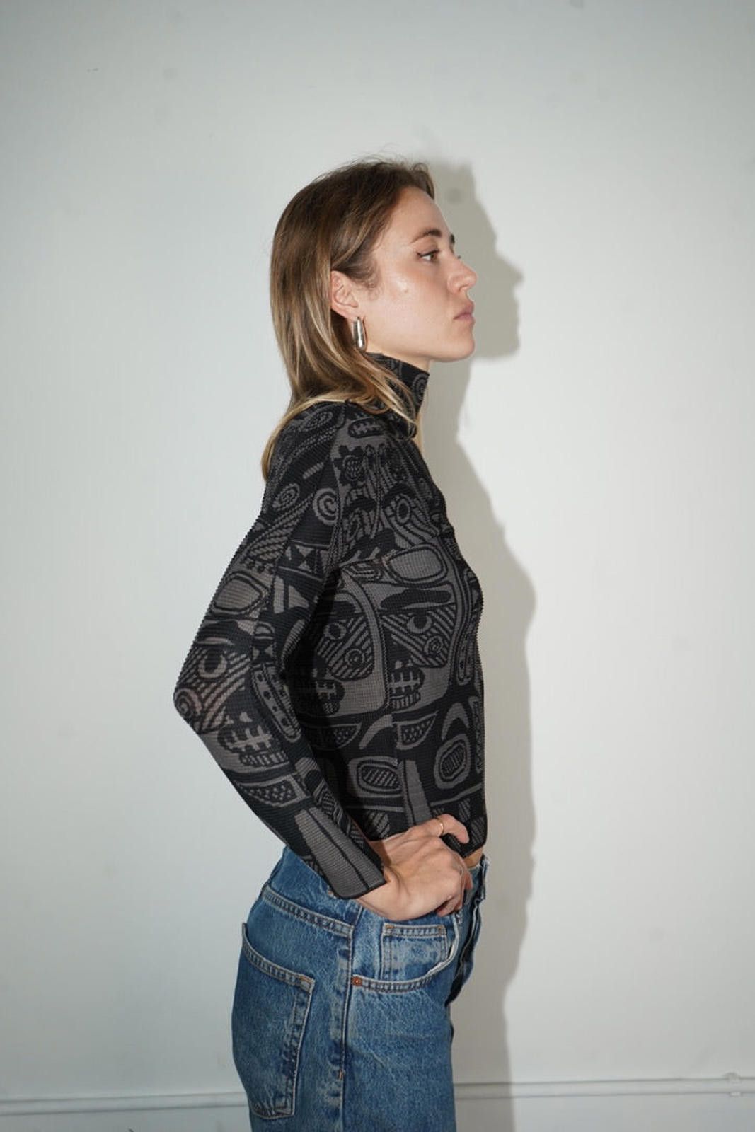 Issey Miyake Issey Miyake Blouse Size ONE SIZE - 4 Thumbnail