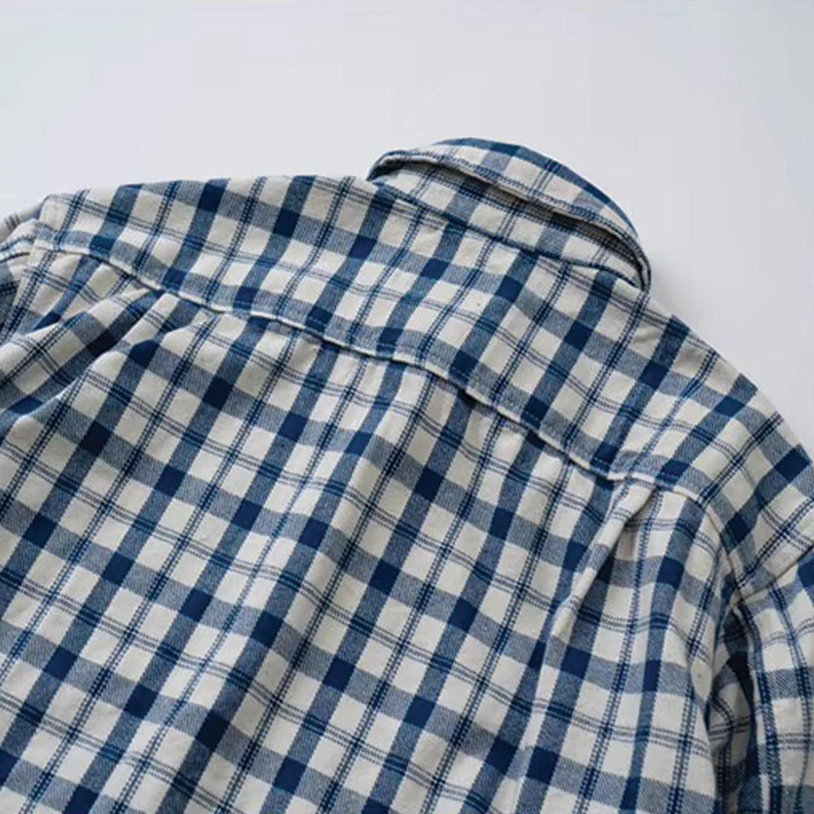 Other Plaid Denim Jean Patchwork Clash Shirt Size US L / EU 52-54 / 3 - 8 Thumbnail